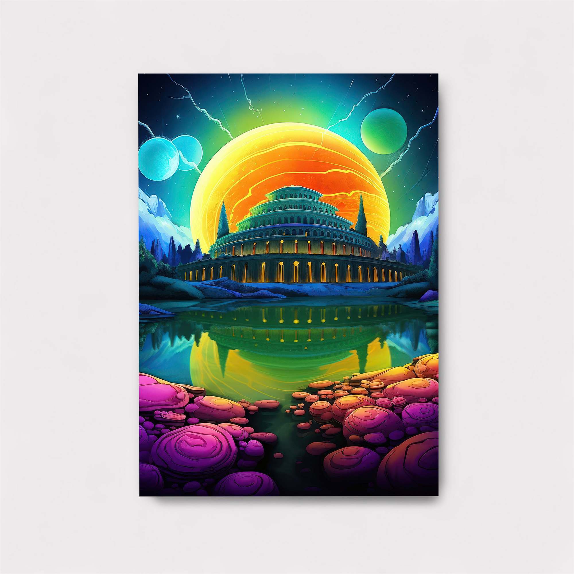 Ziggurat Dreamscape Safe Wall Magnetic / M