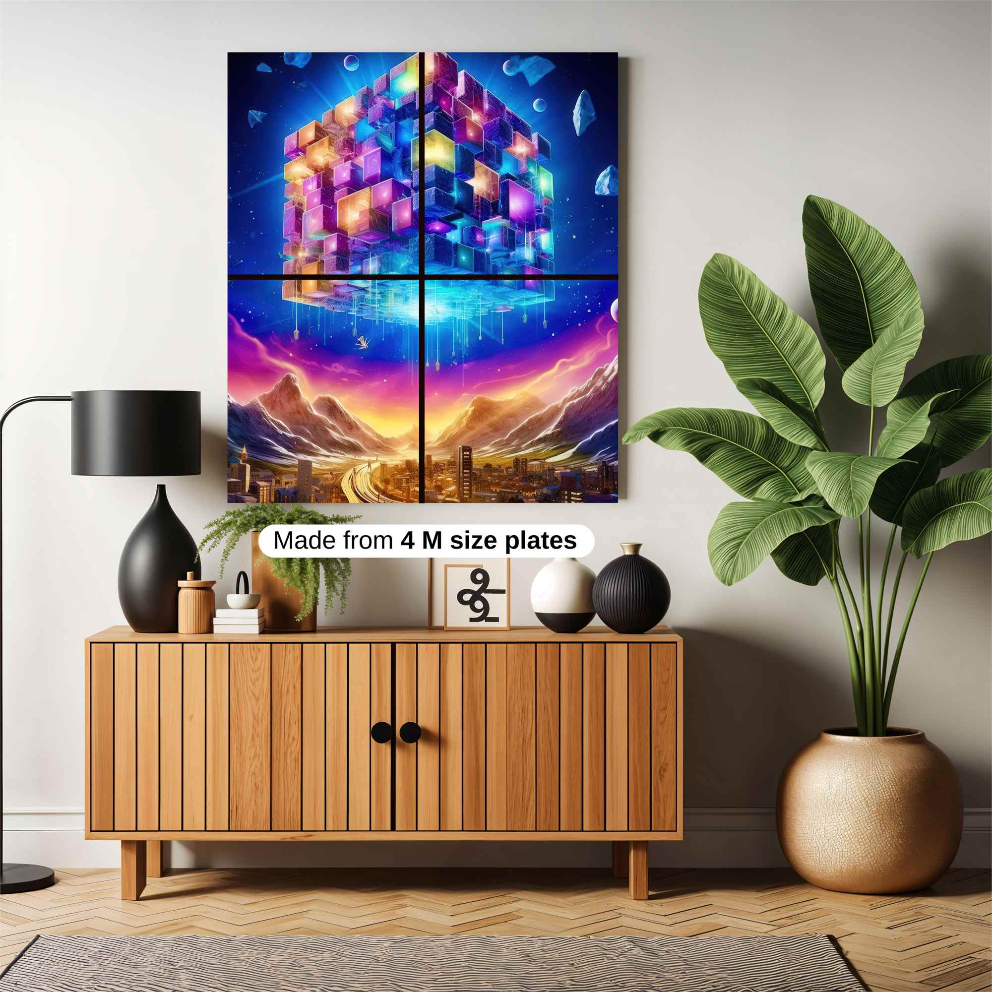 Cube Radiance Safe Wall Magnetic / M