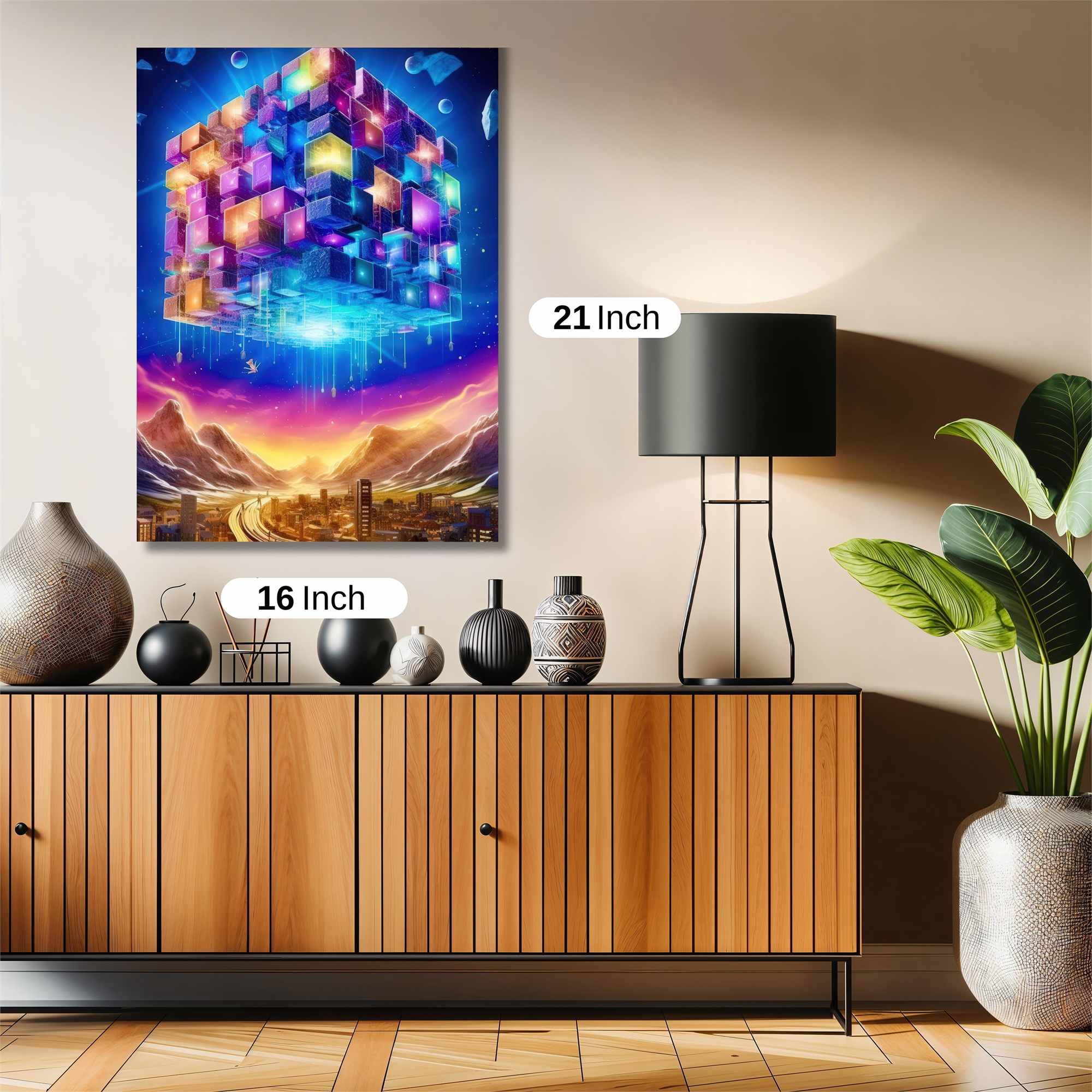 Cube Radiance Safe Wall Magnetic / M