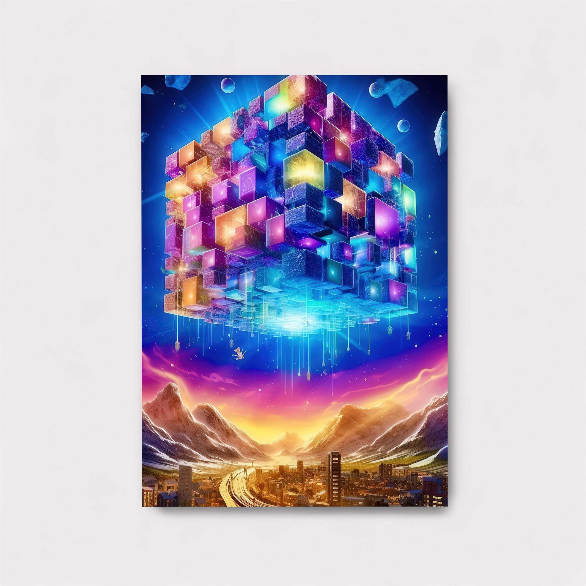 Cube Radiance Safe Wall Magnetic / M