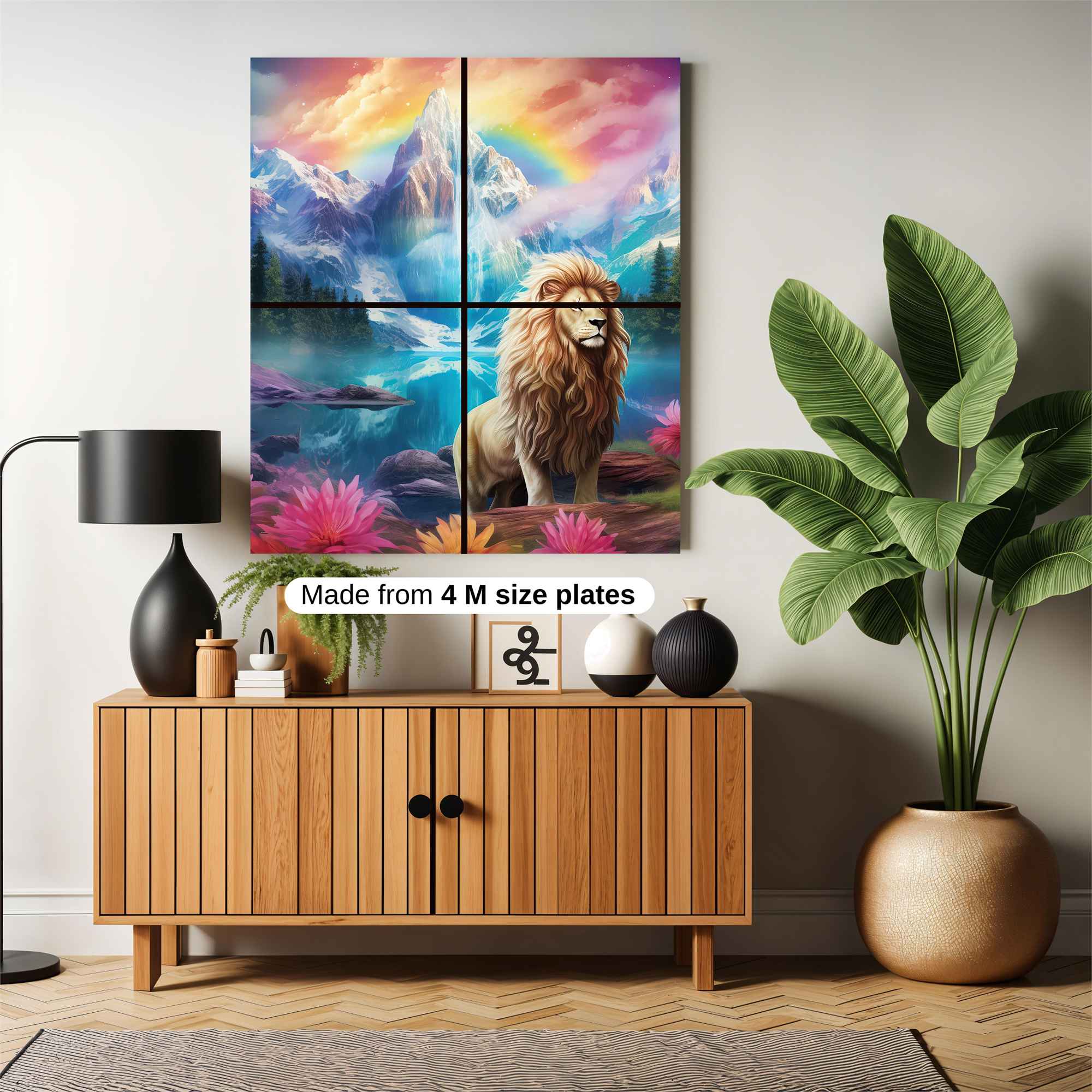 Lion Serenity Safe Wall Magnetic / M