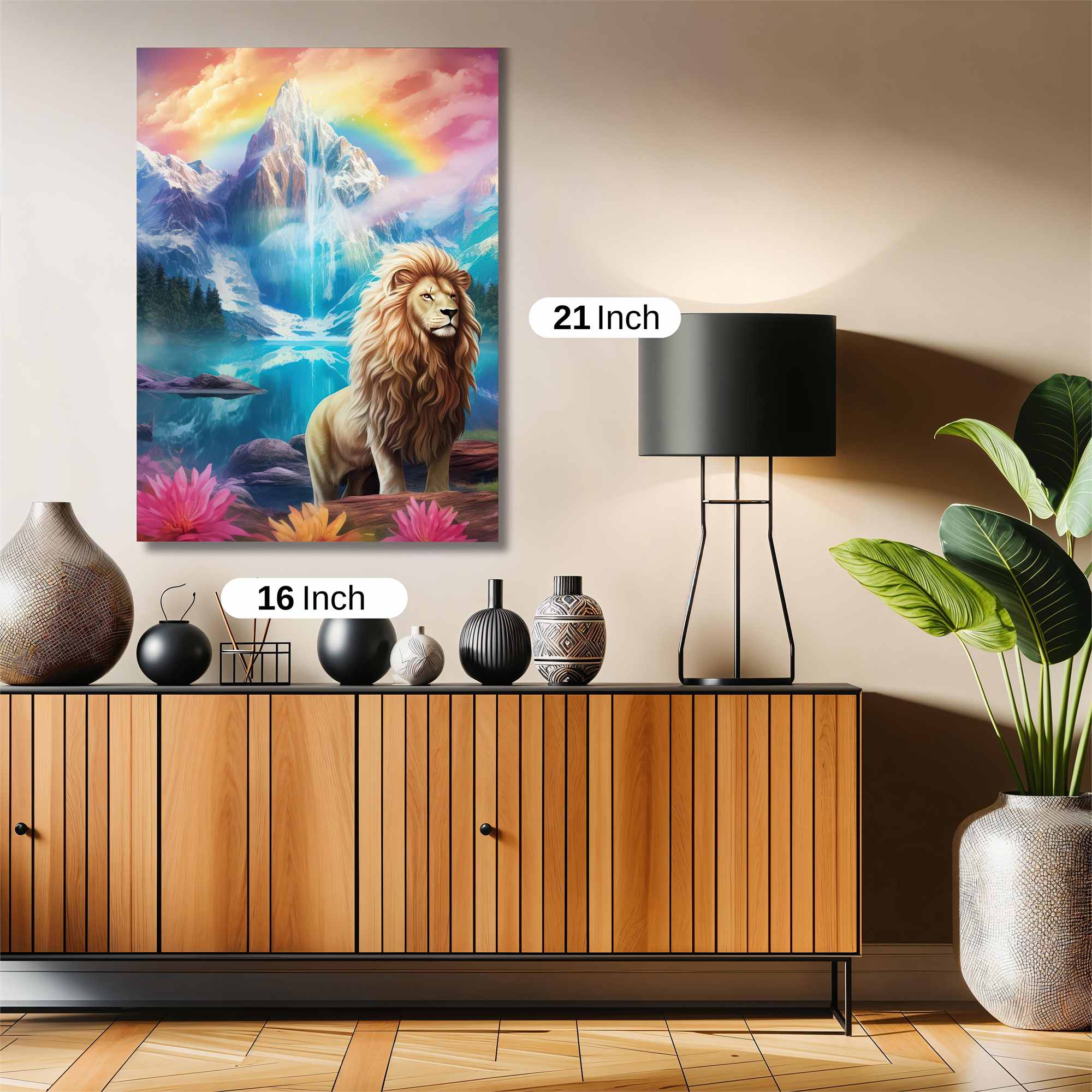 Lion Serenity Safe Wall Magnetic / M