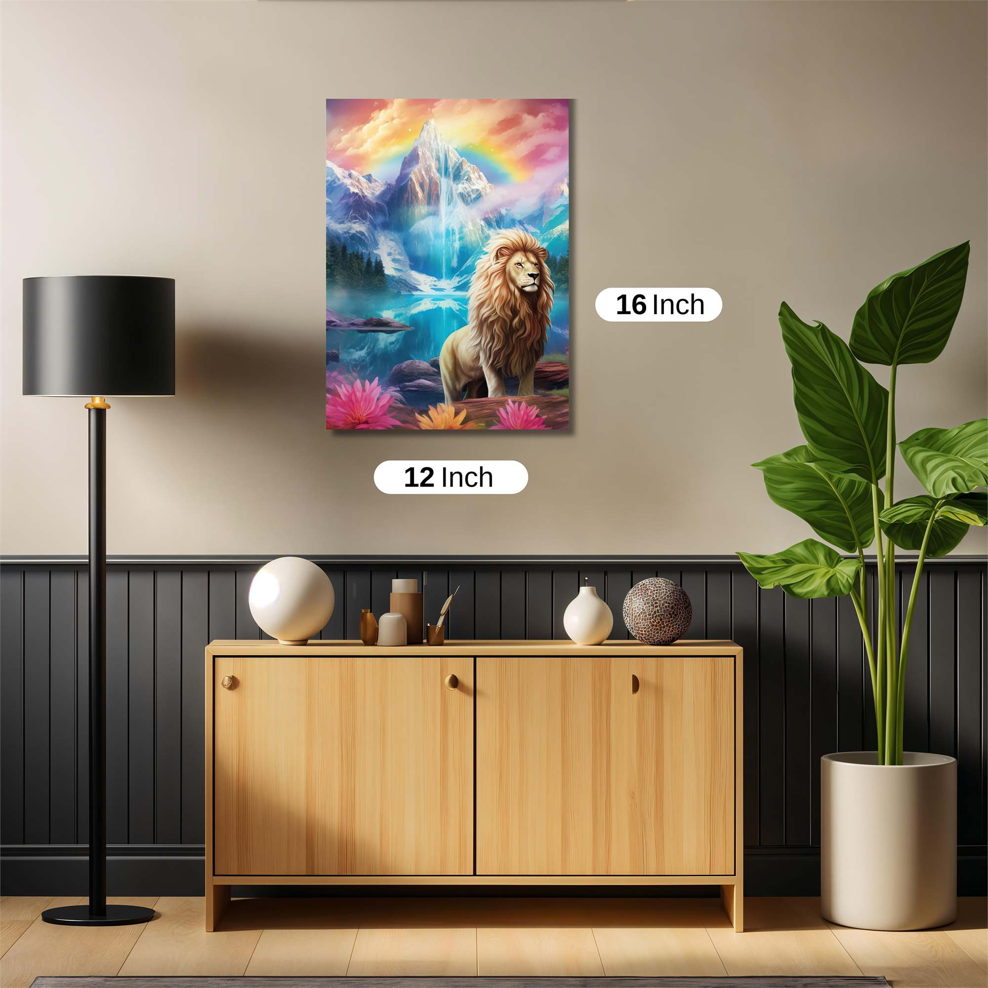 Lion Serenity Safe Wall Magnetic / M