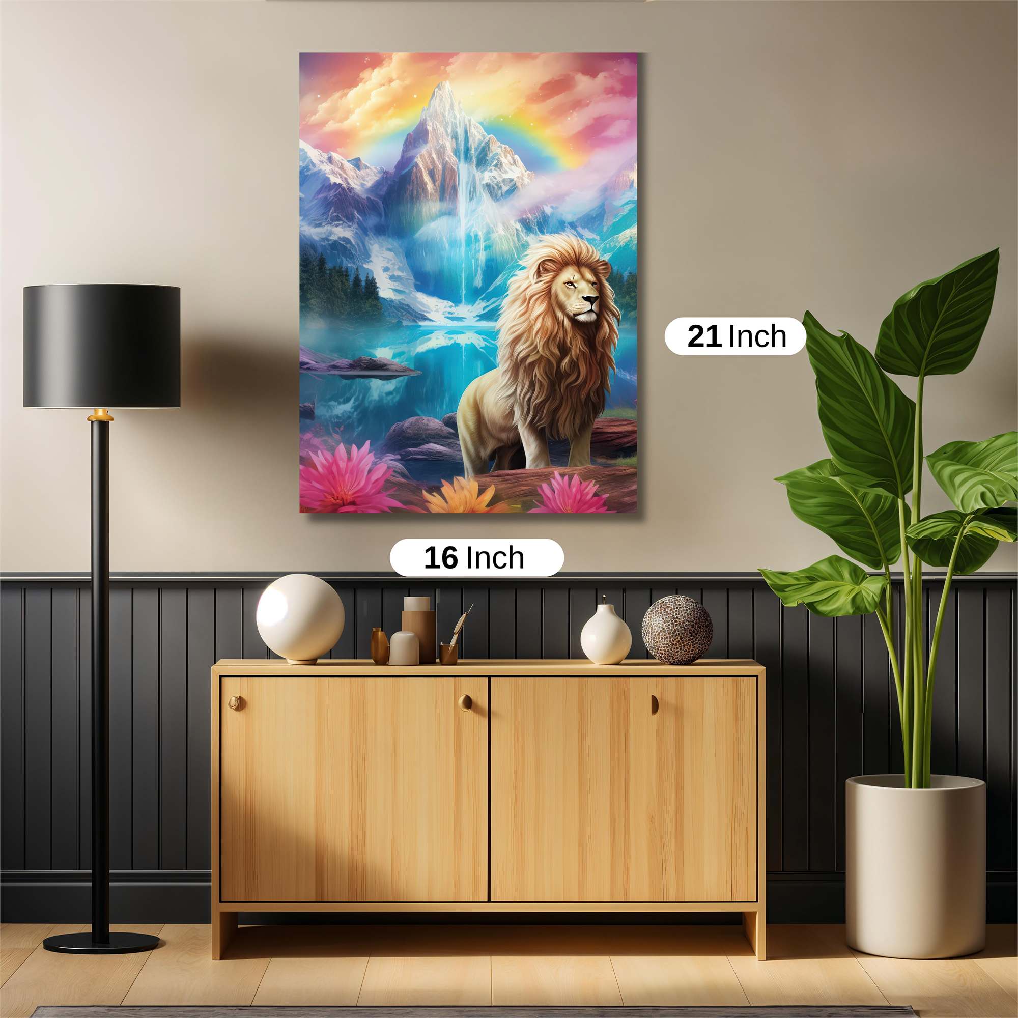 Lion Serenity Safe Wall Magnetic / M