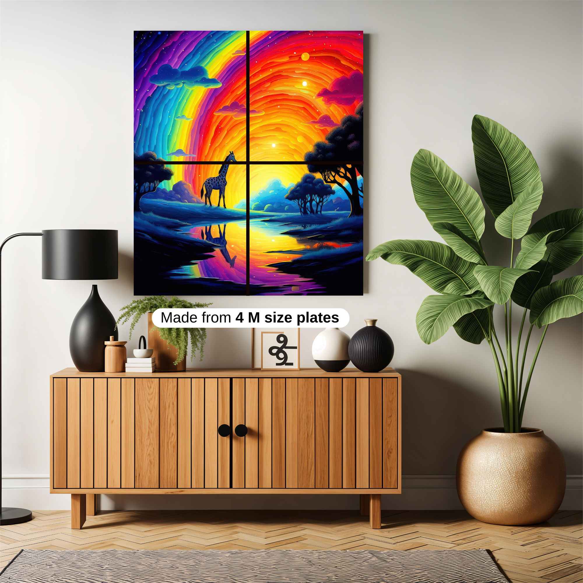 Giraffe Dreamscape Safe Wall Magnetic / M