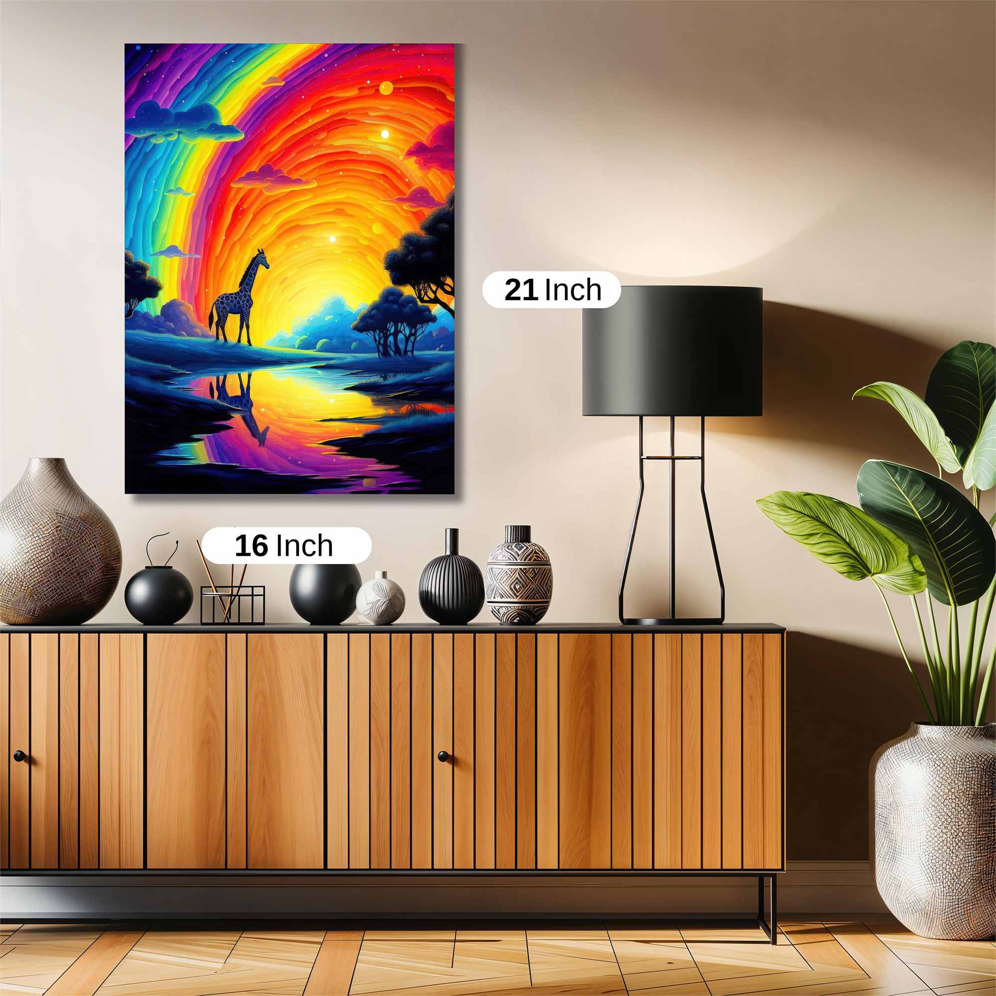 Giraffe Dreamscape Safe Wall Magnetic / M