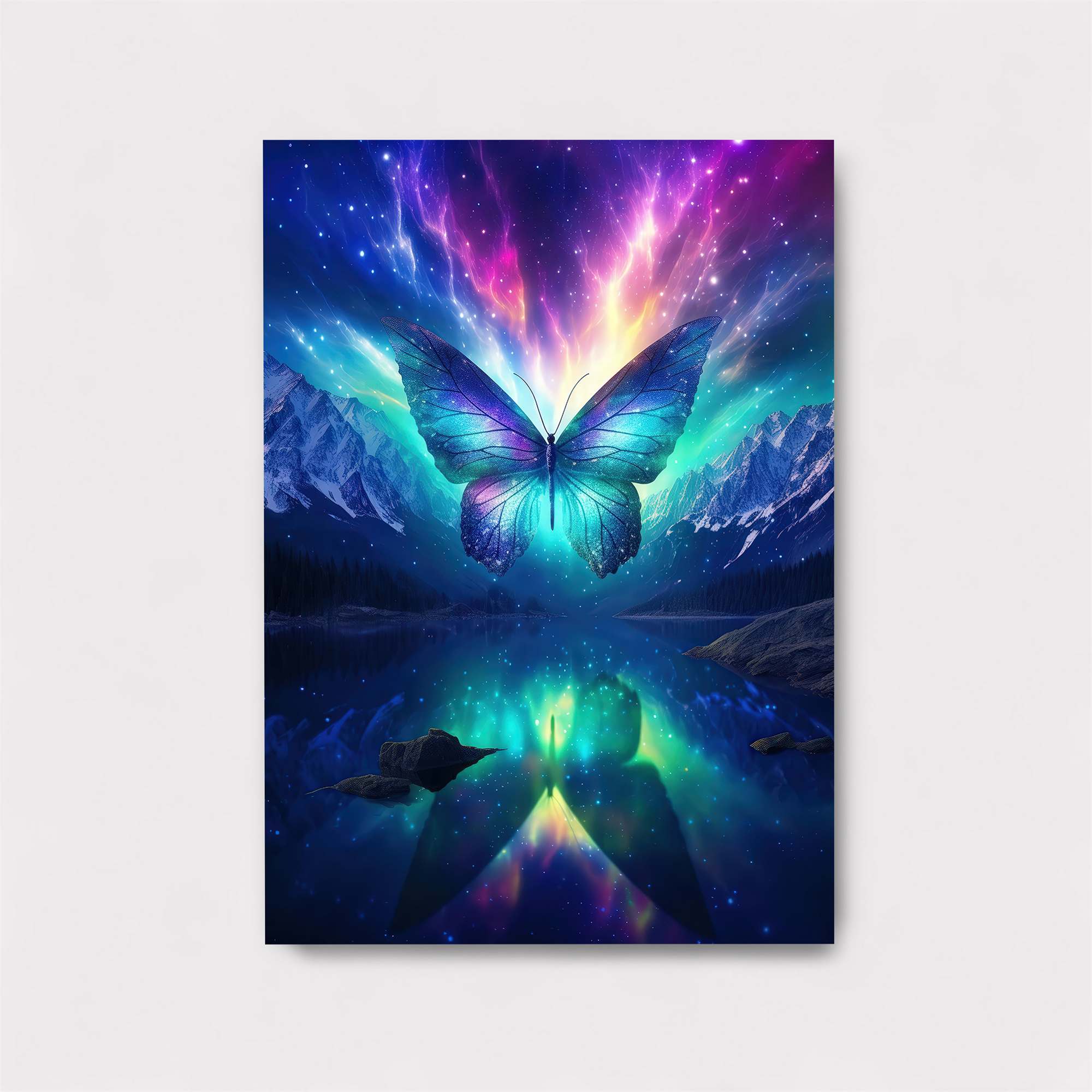 Aurora Butterfly Safe Wall Magnetic / M