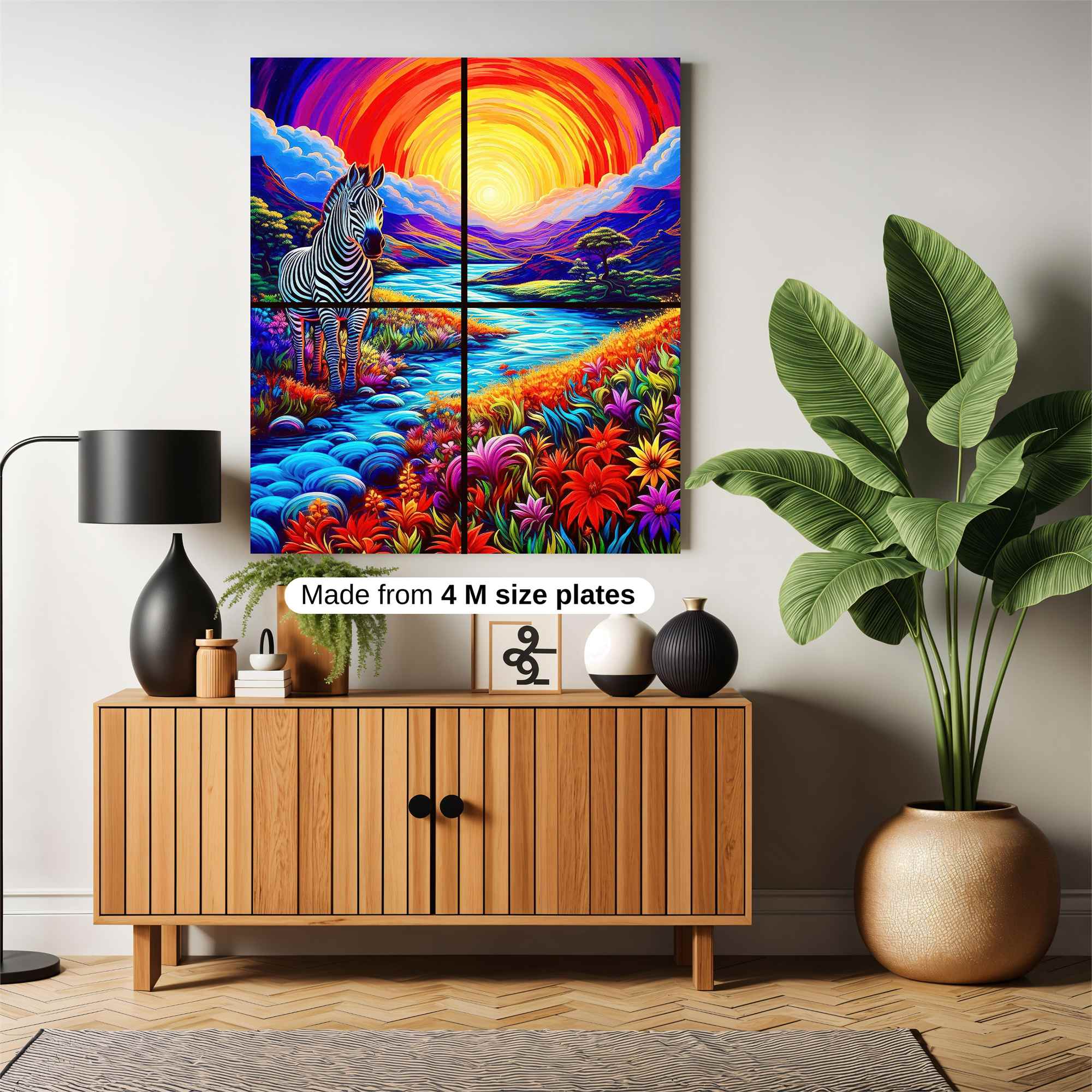 Zebra Serenity Safe Wall Magnetic / M
