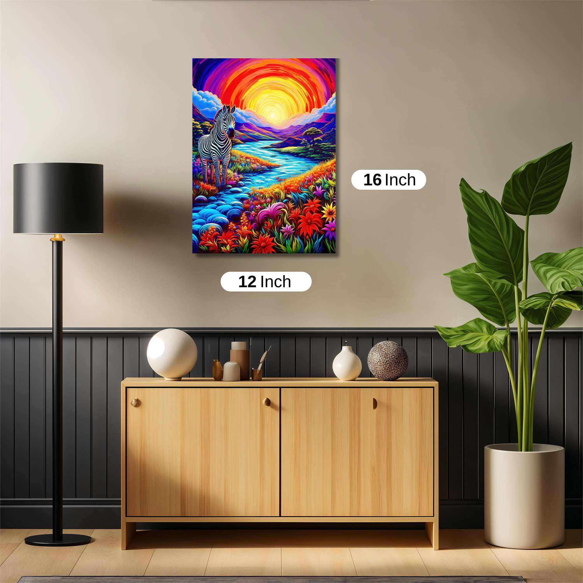 Zebra Serenity Safe Wall Magnetic / M