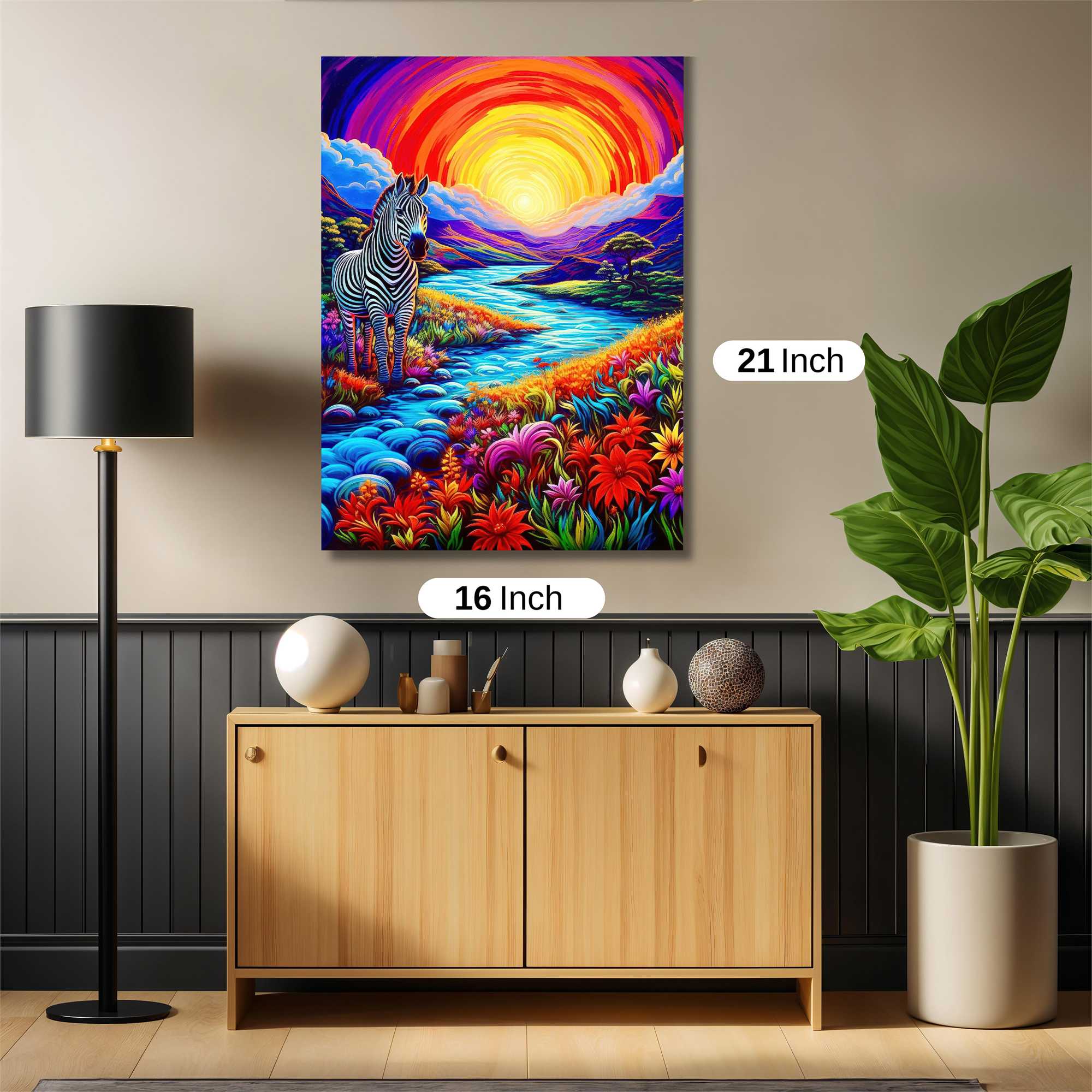 Zebra Serenity Safe Wall Magnetic / M