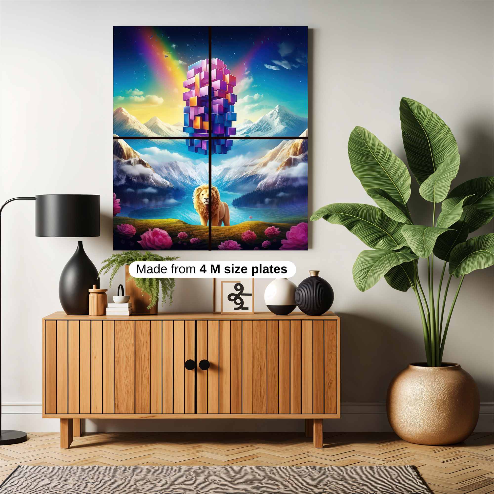 Lion Serenity Safe Wall Magnetic / M