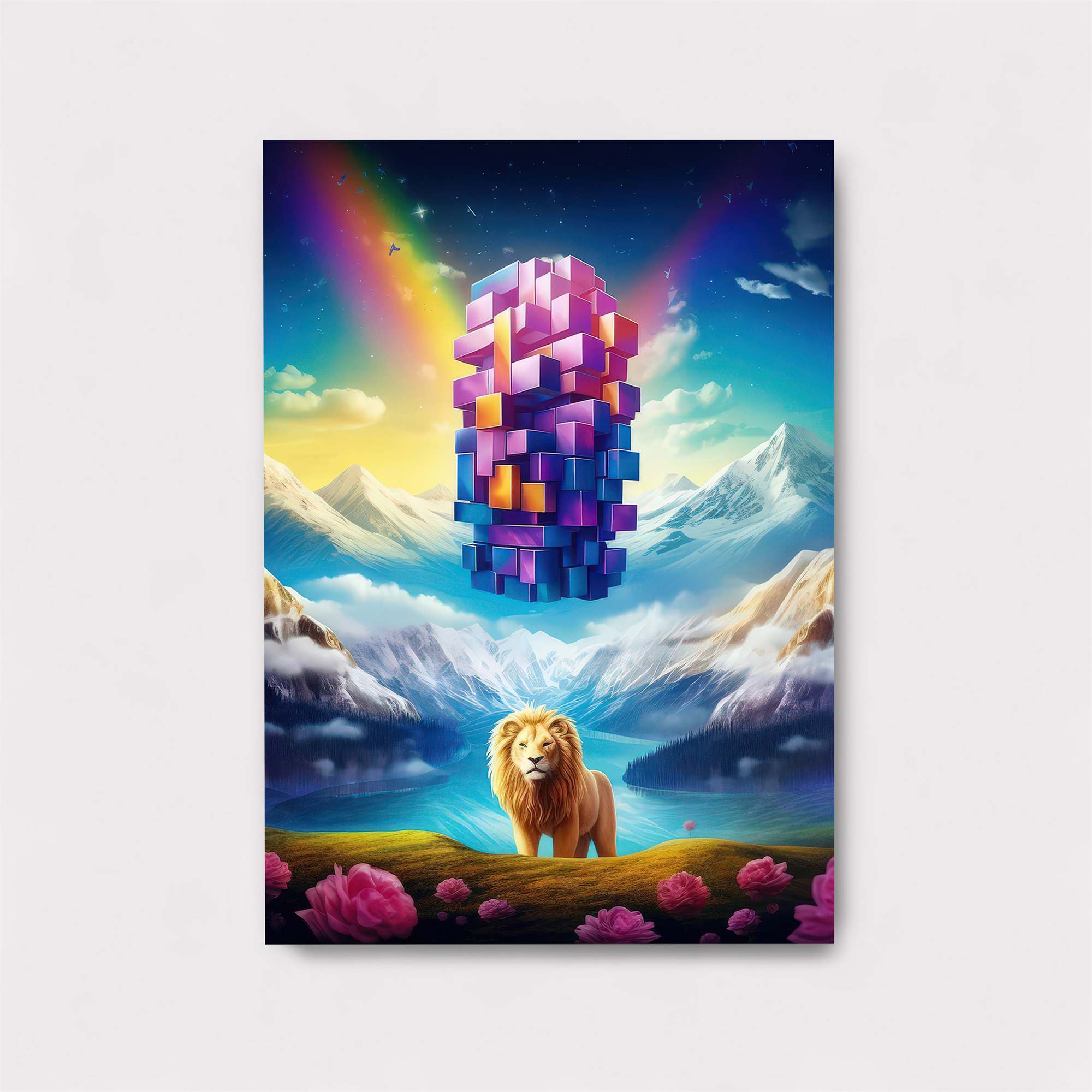 Lion Serenity Safe Wall Magnetic / M