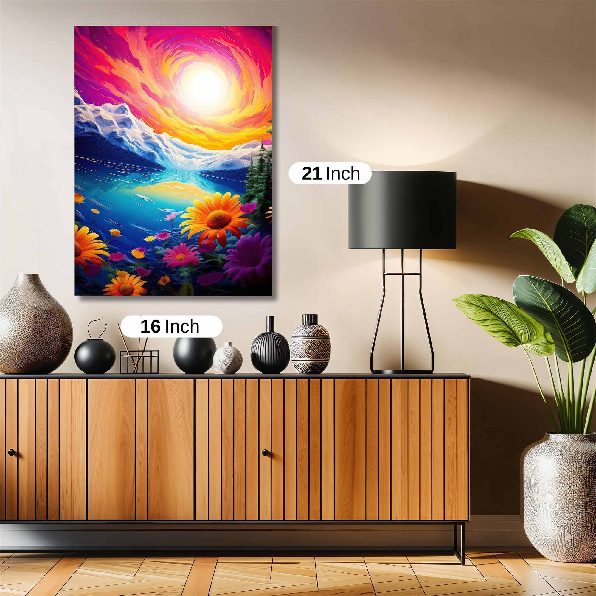 Sunrise Euphoria Safe Wall Magnetic / M