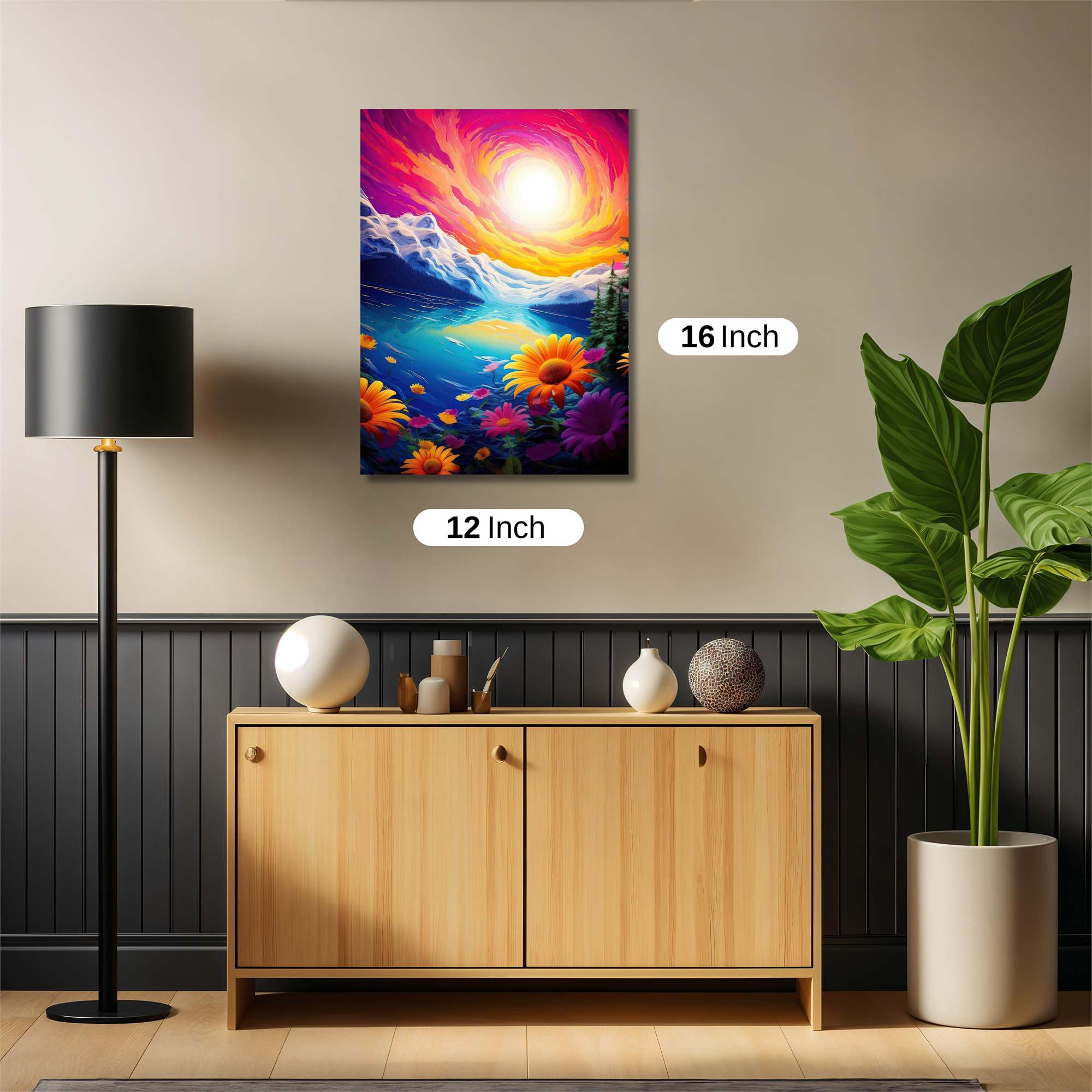 Sunrise Euphoria Safe Wall Magnetic / M