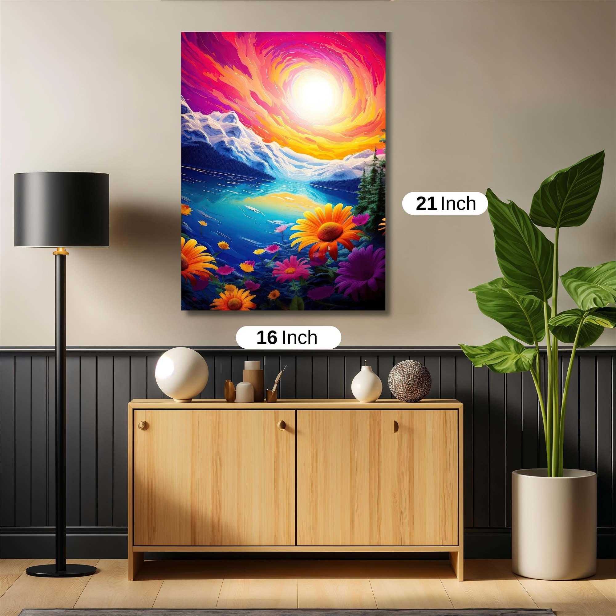 Sunrise Euphoria Safe Wall Magnetic / M