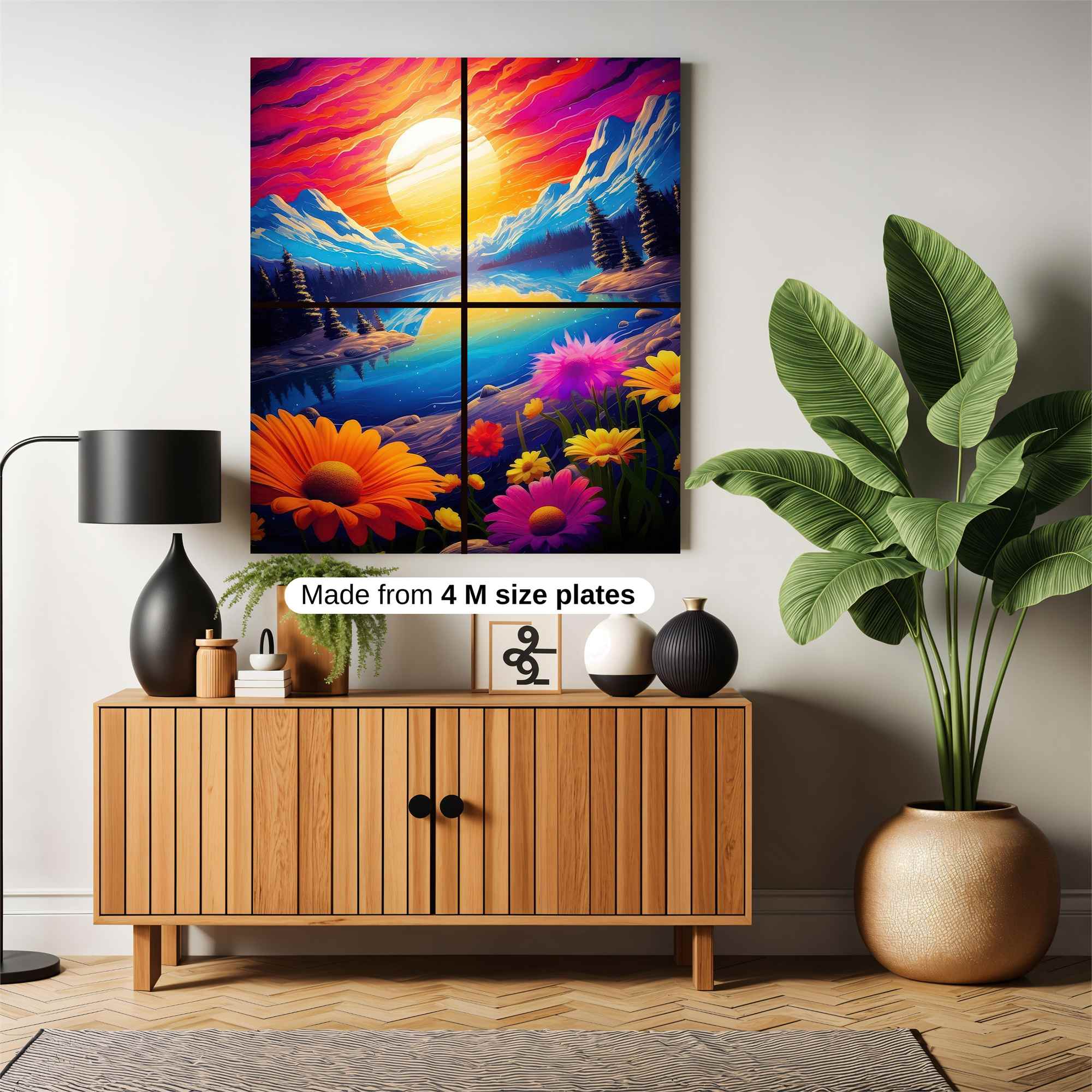 Sunrise Serenity Safe Wall Magnetic / M