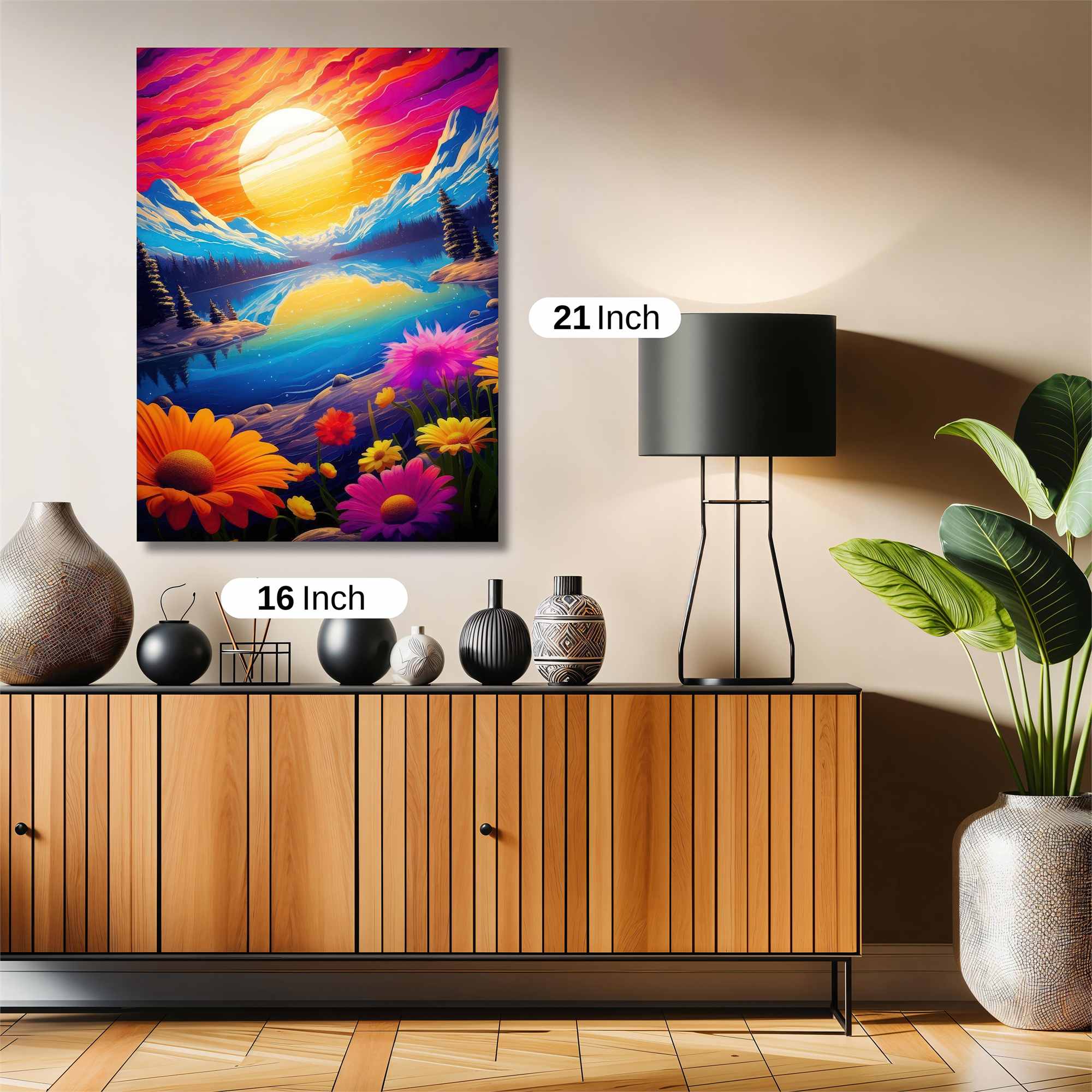 Sunrise Serenity Safe Wall Magnetic / M