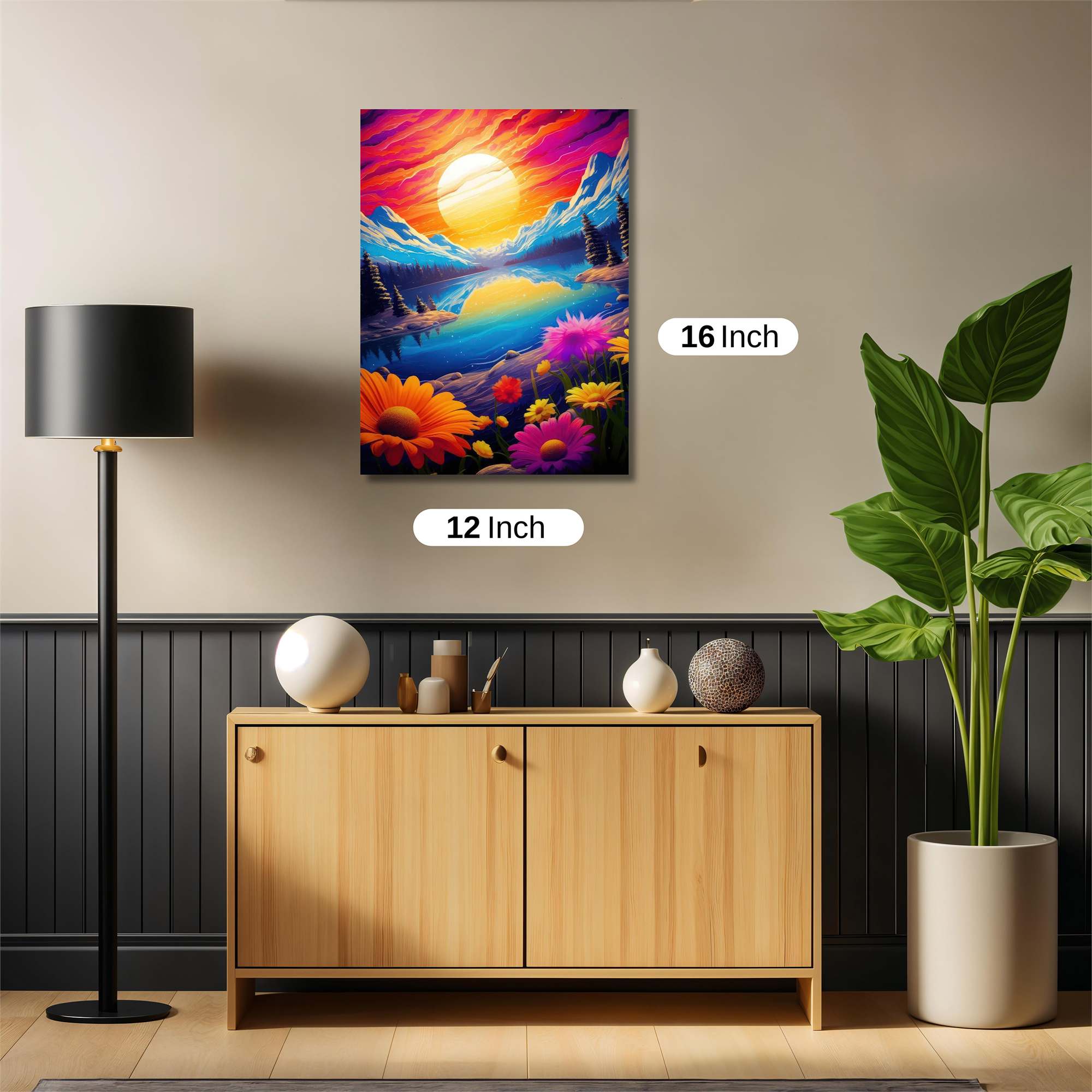 Sunrise Serenity Safe Wall Magnetic / M