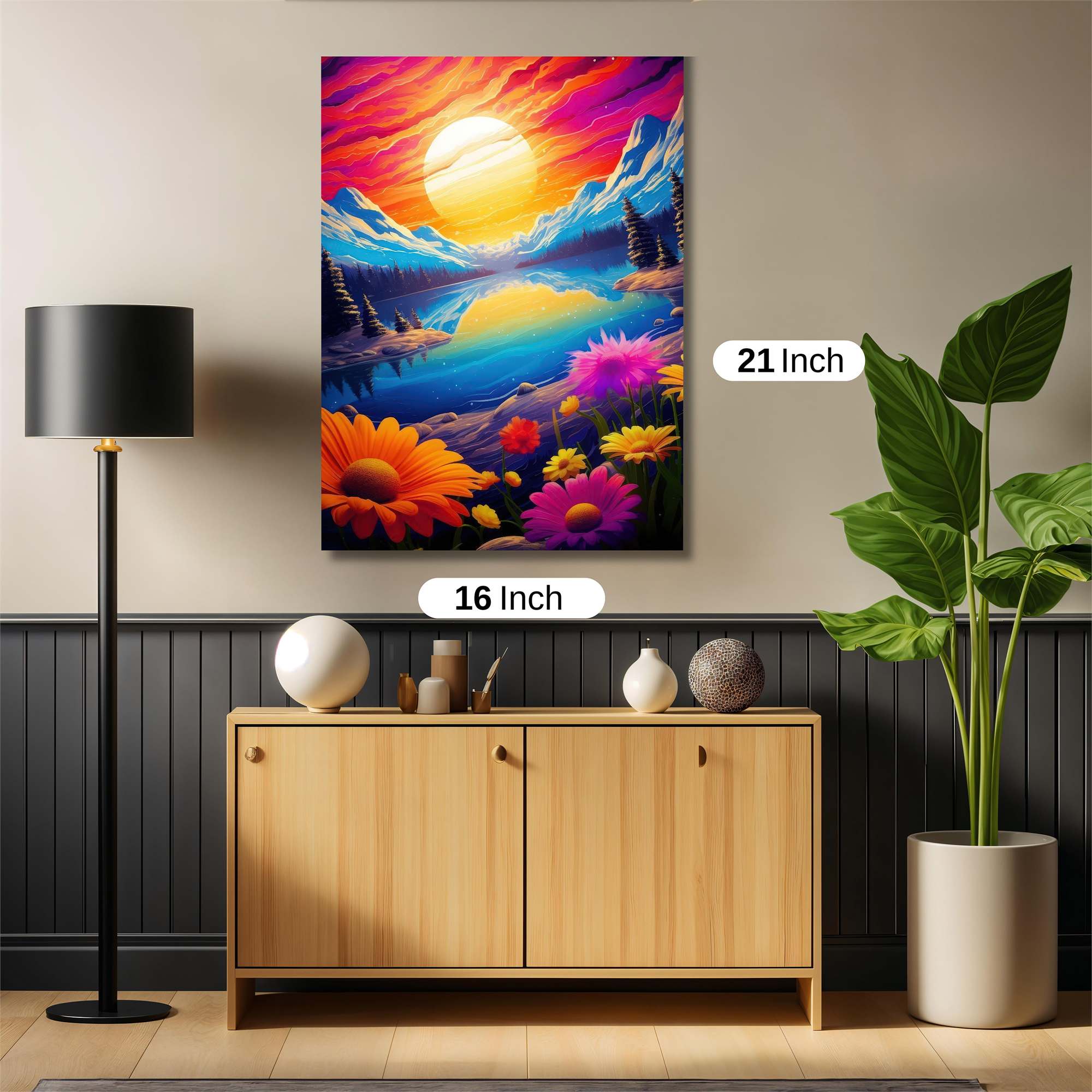 Sunrise Serenity Safe Wall Magnetic / M