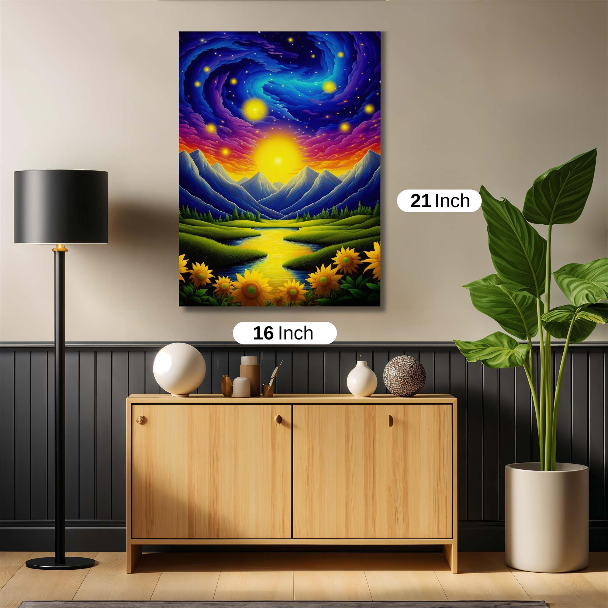 Cosmic Serenity Safe Wall Magnetic / M