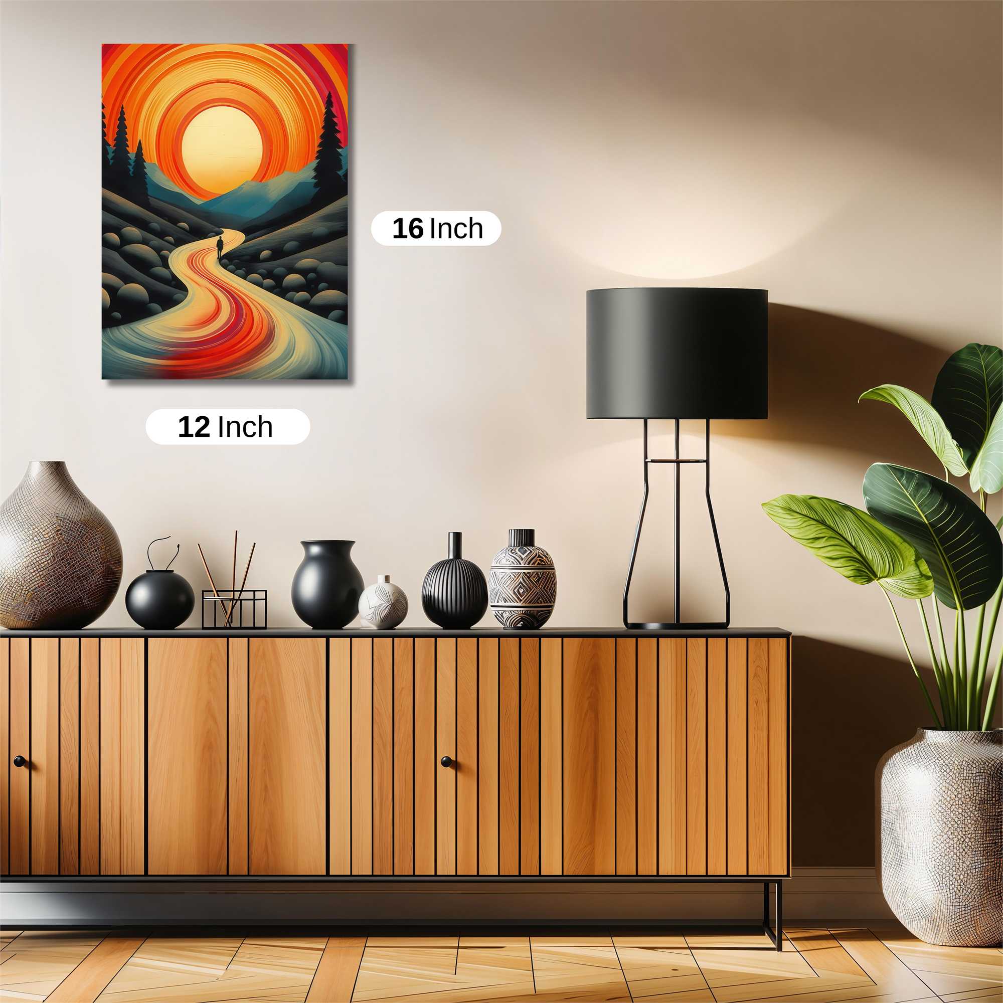 Sunrise Serenity Safe Wall Magnetic / M
