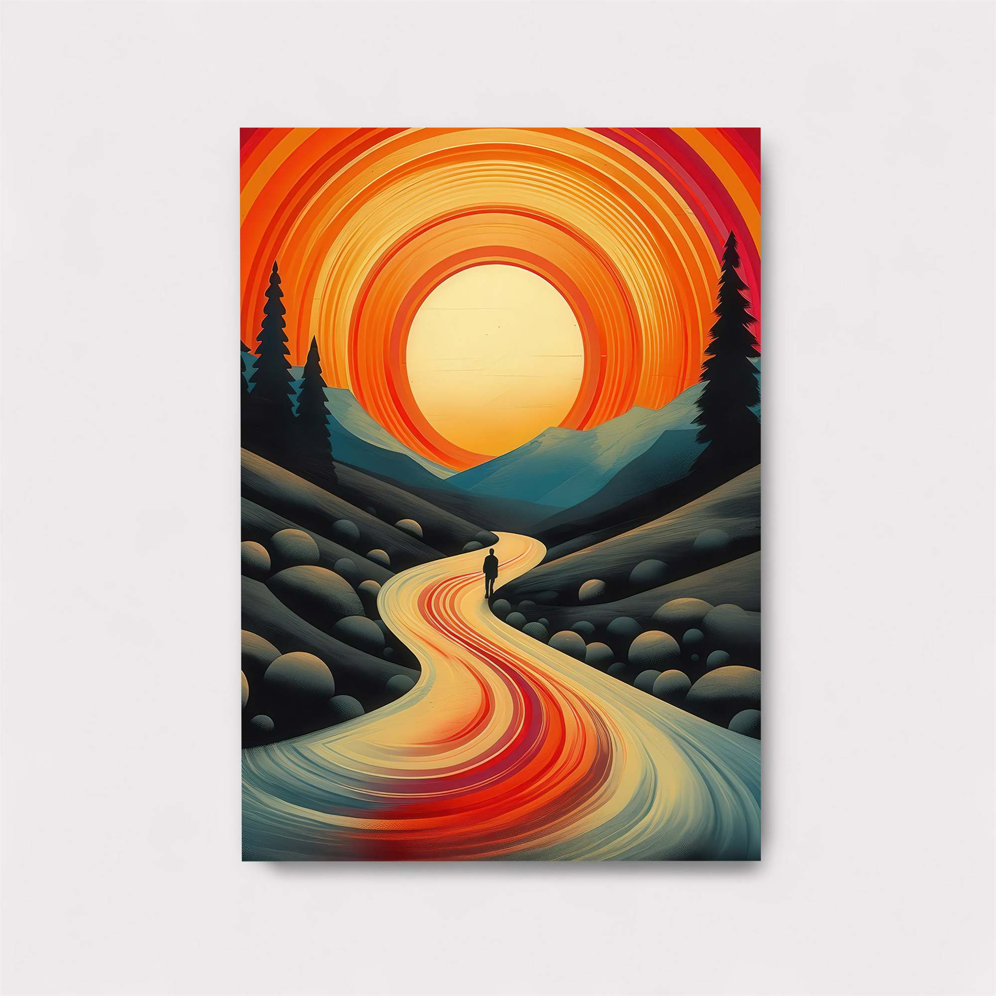 Sunrise Serenity Safe Wall Magnetic / M