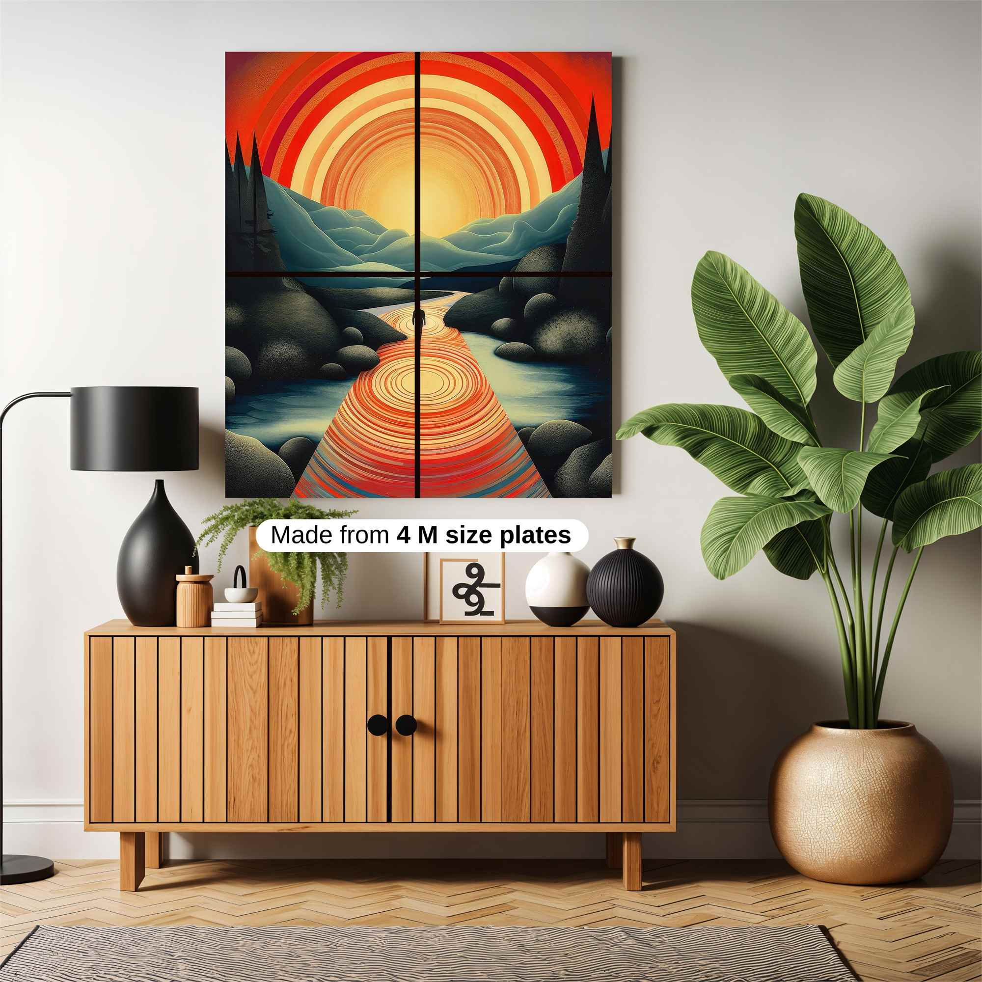 Sunrise Journey Safe Wall Magnetic / M