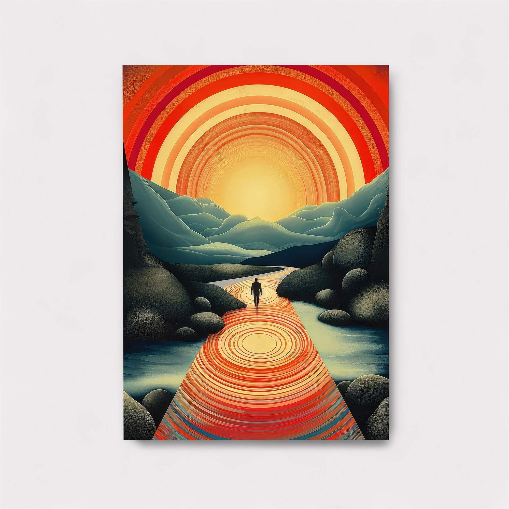 Sunrise Journey Safe Wall Magnetic / M