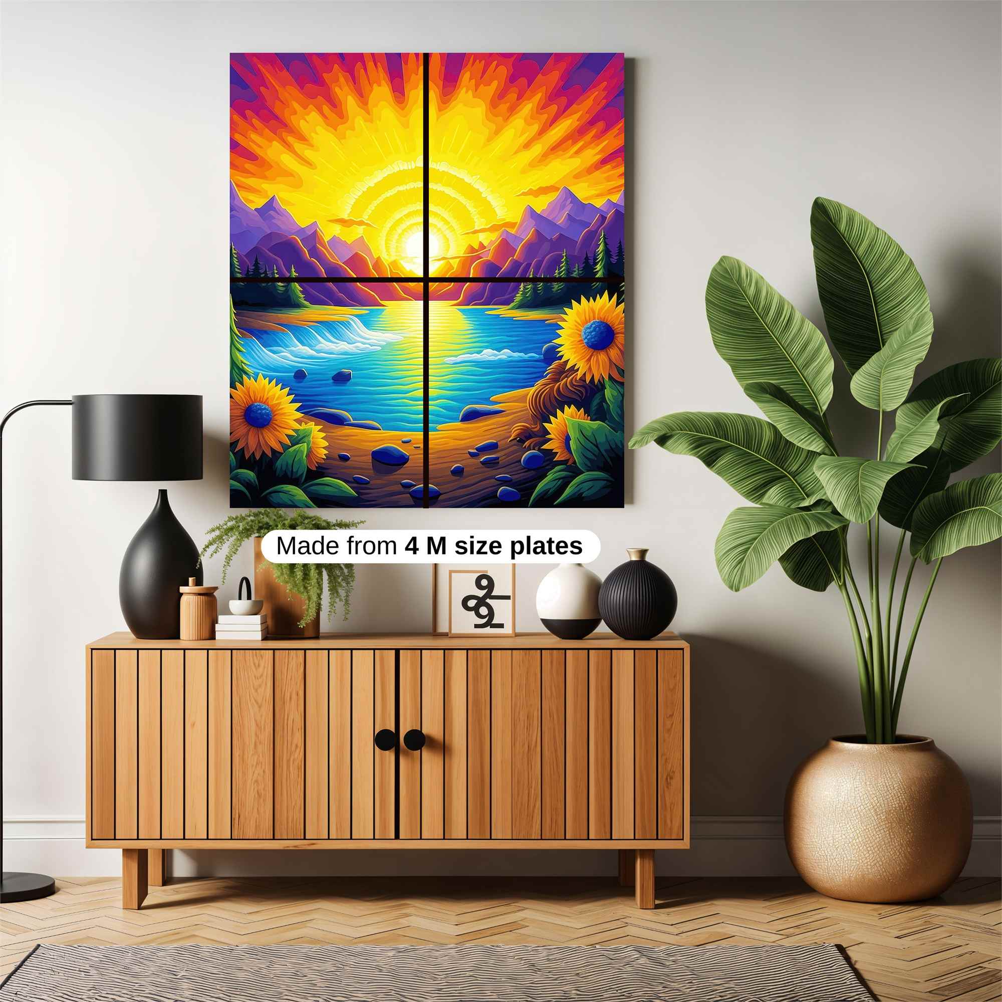 Sunrise Serenity Safe Wall Magnetic / M