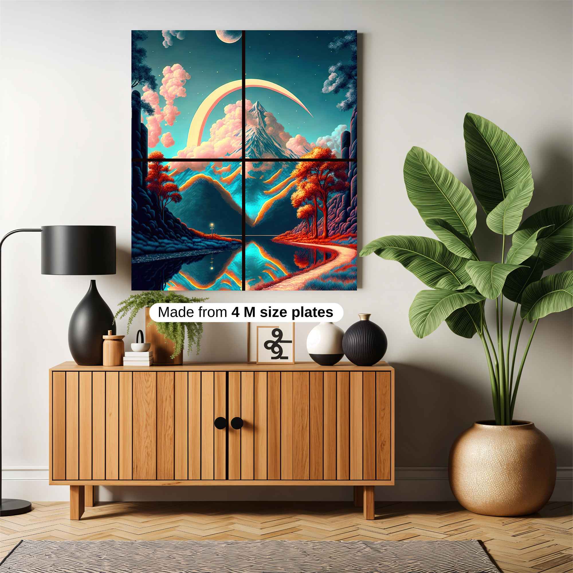 Moonlit Serenity Safe Wall Magnetic / M