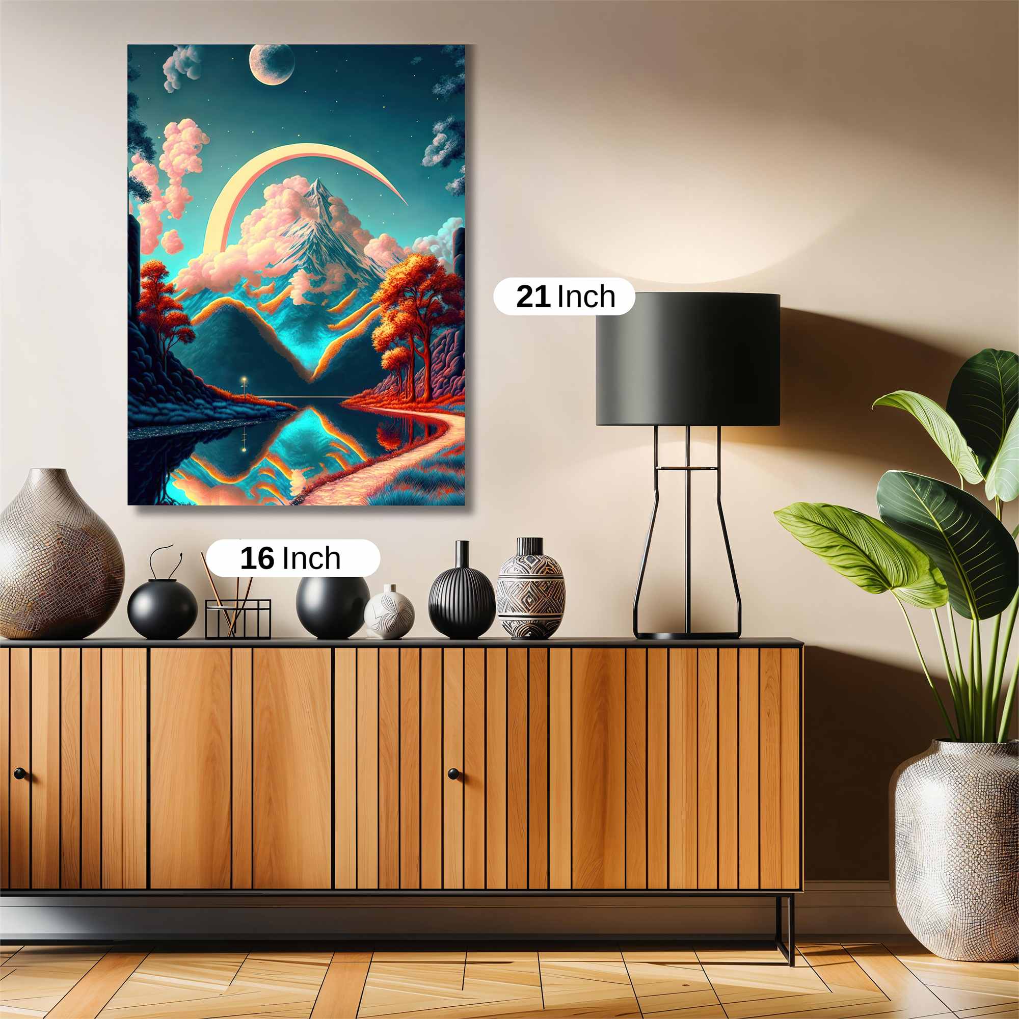 Moonlit Serenity Safe Wall Magnetic / M