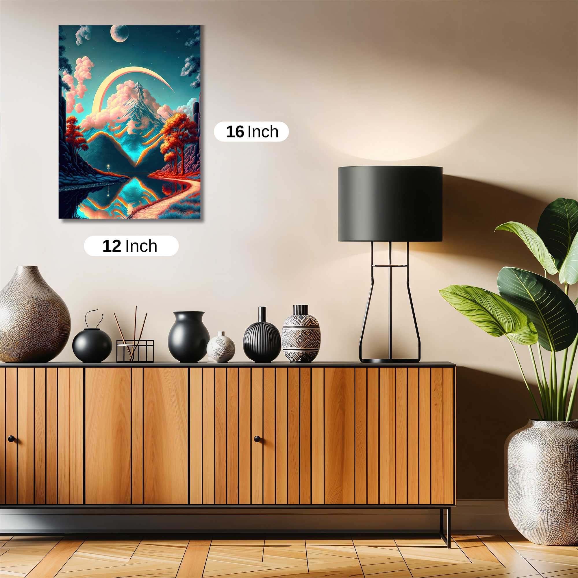 Moonlit Serenity Safe Wall Magnetic / M