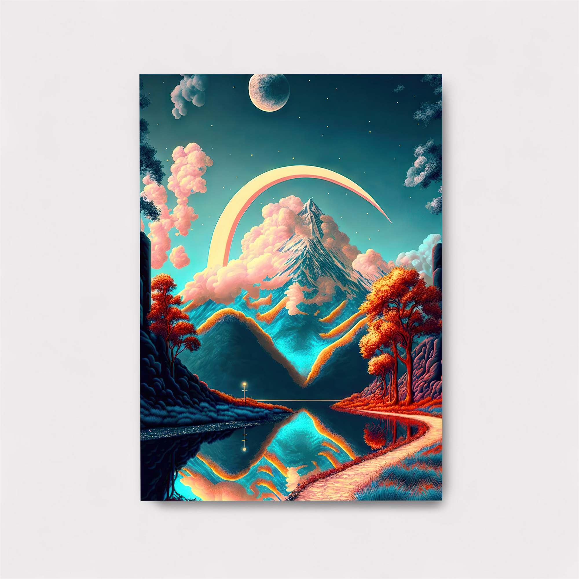 Moonlit Serenity Safe Wall Magnetic / M
