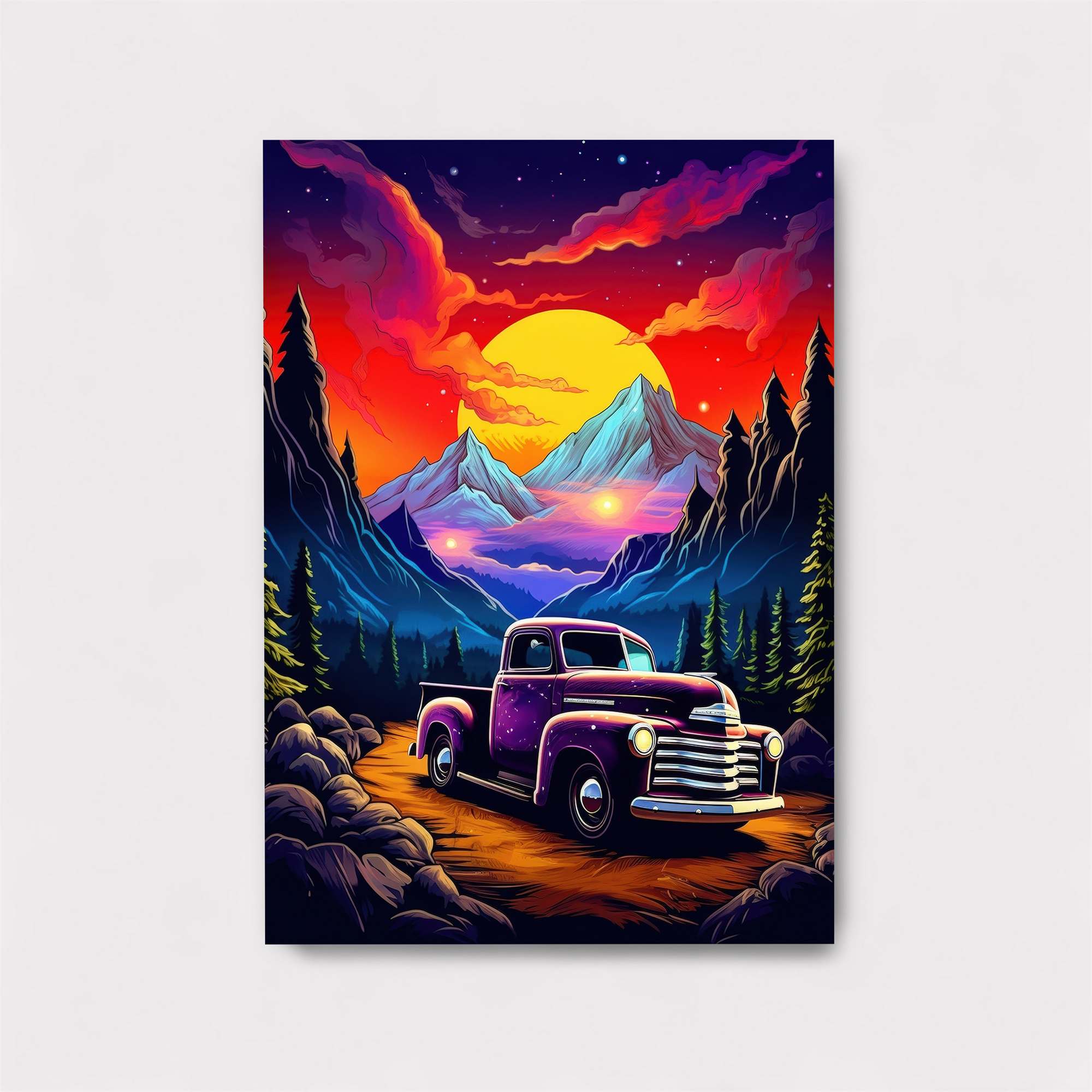 Sunset Serenity Safe Wall Magnetic / M