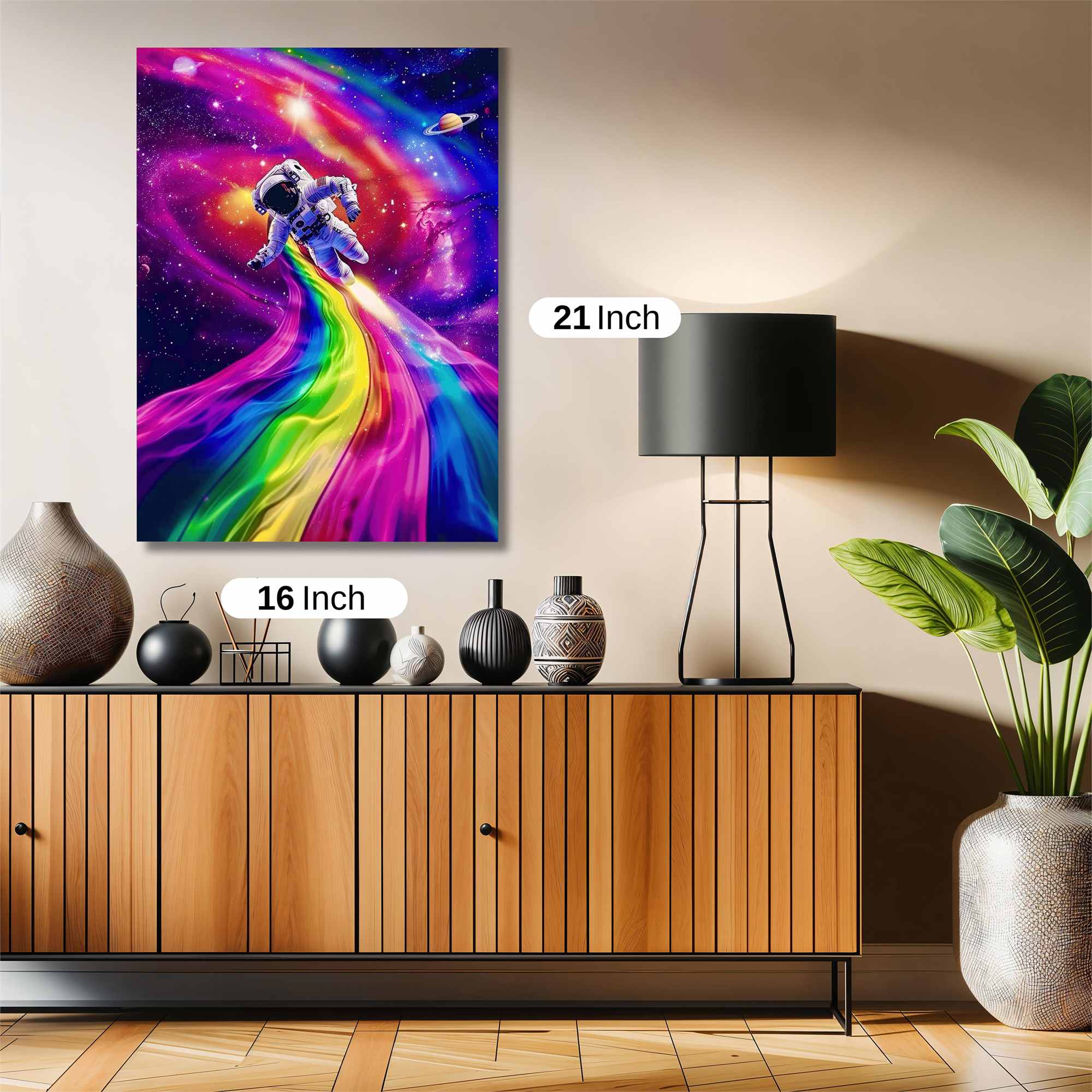 Astronaut Dreamscape Safe Wall Magnetic / M