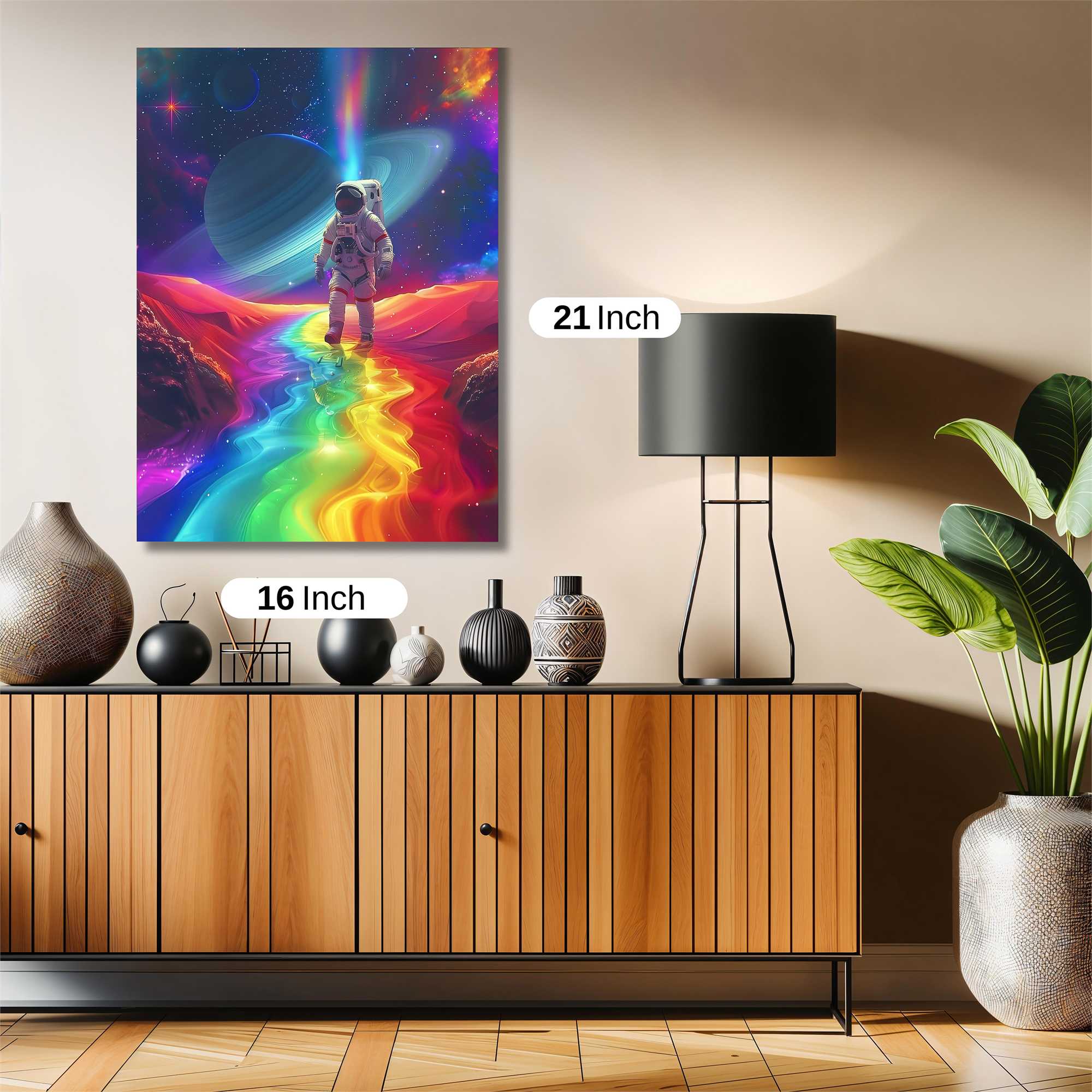 Astronaut Dreamscape Safe Wall Magnetic / M