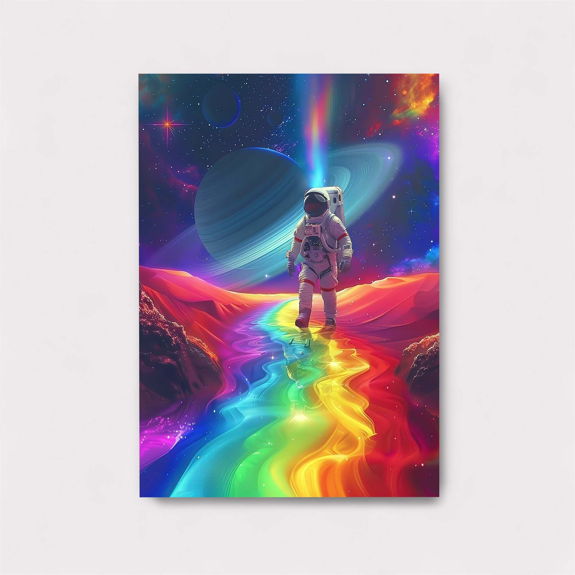 Astronaut Dreamscape Safe Wall Magnetic / M