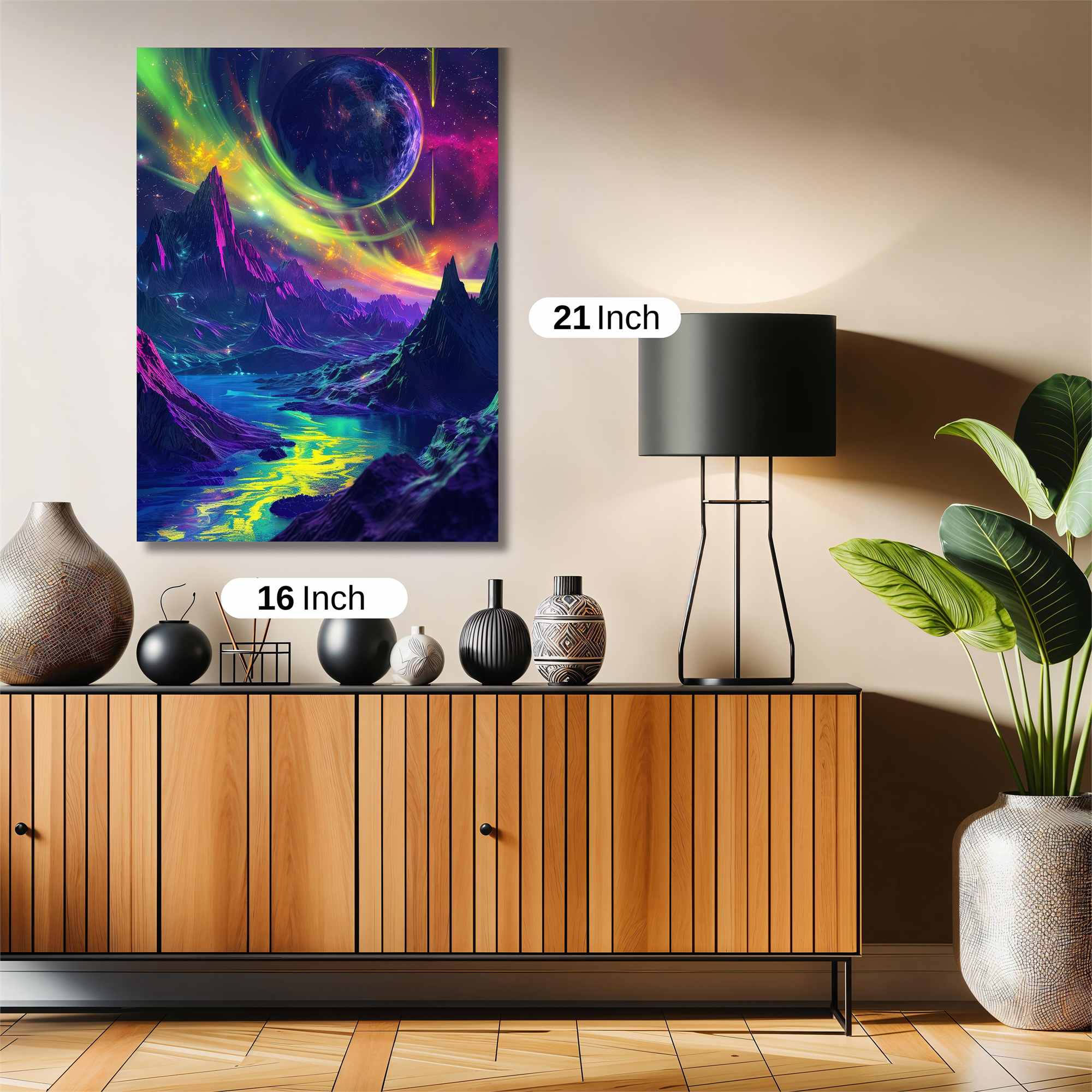 Aurora Dreamscape Safe Wall Magnetic / M