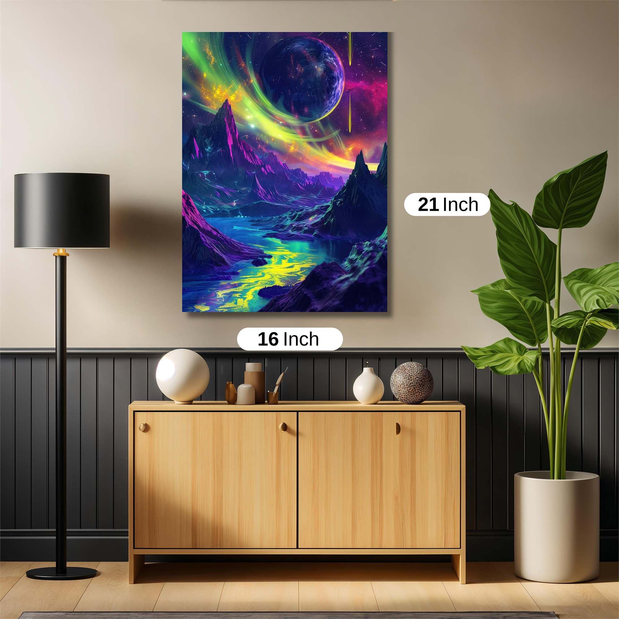 Aurora Dreamscape Safe Wall Magnetic / M