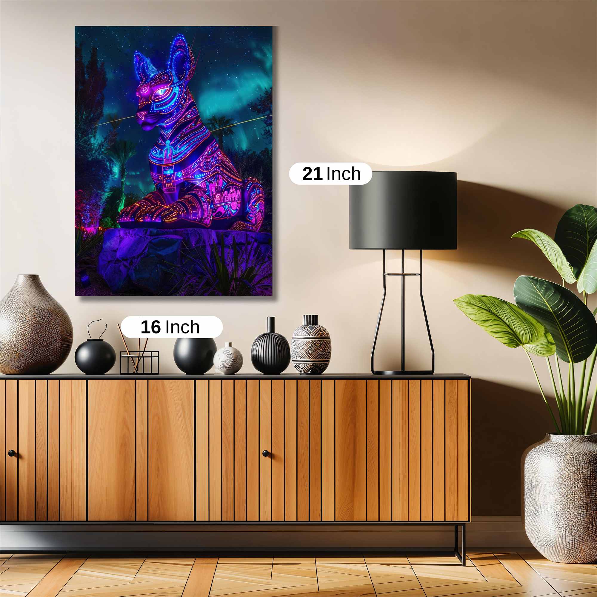 Neon Sphinx Safe Wall Magnetic / M