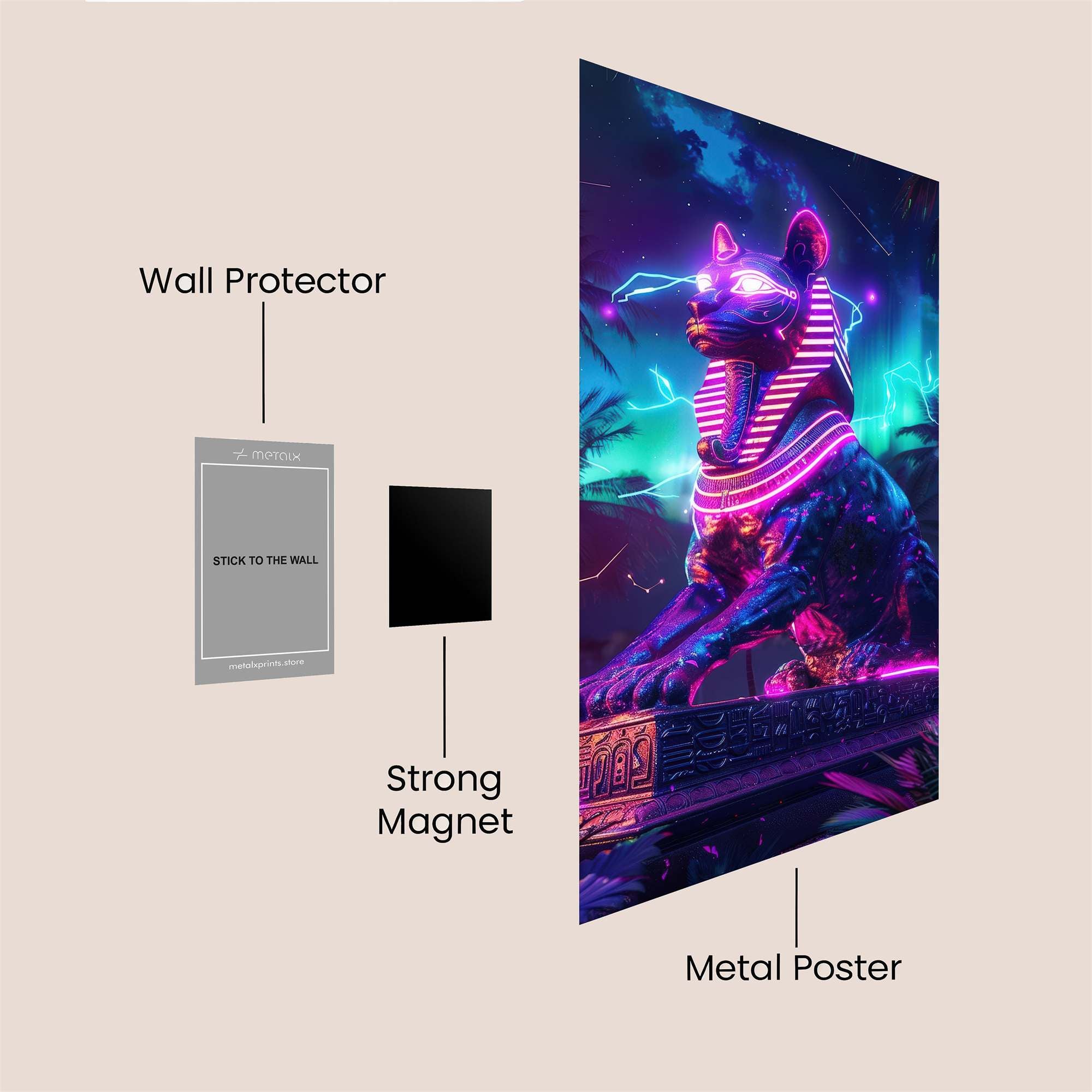 Sphinx Radiant Safe Wall Magnetic / M