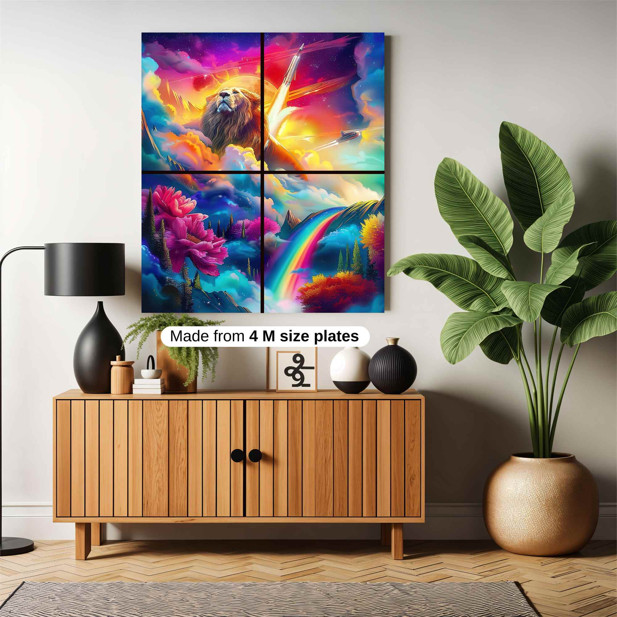 Lion Ascension Safe Wall Magnetic / M