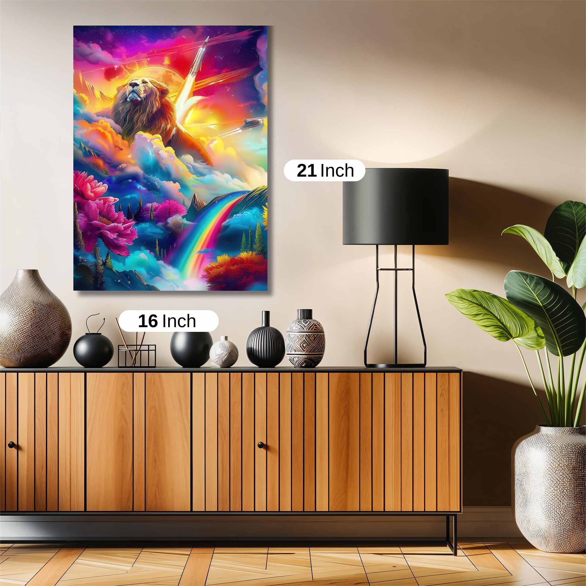 Lion Ascension Safe Wall Magnetic / M