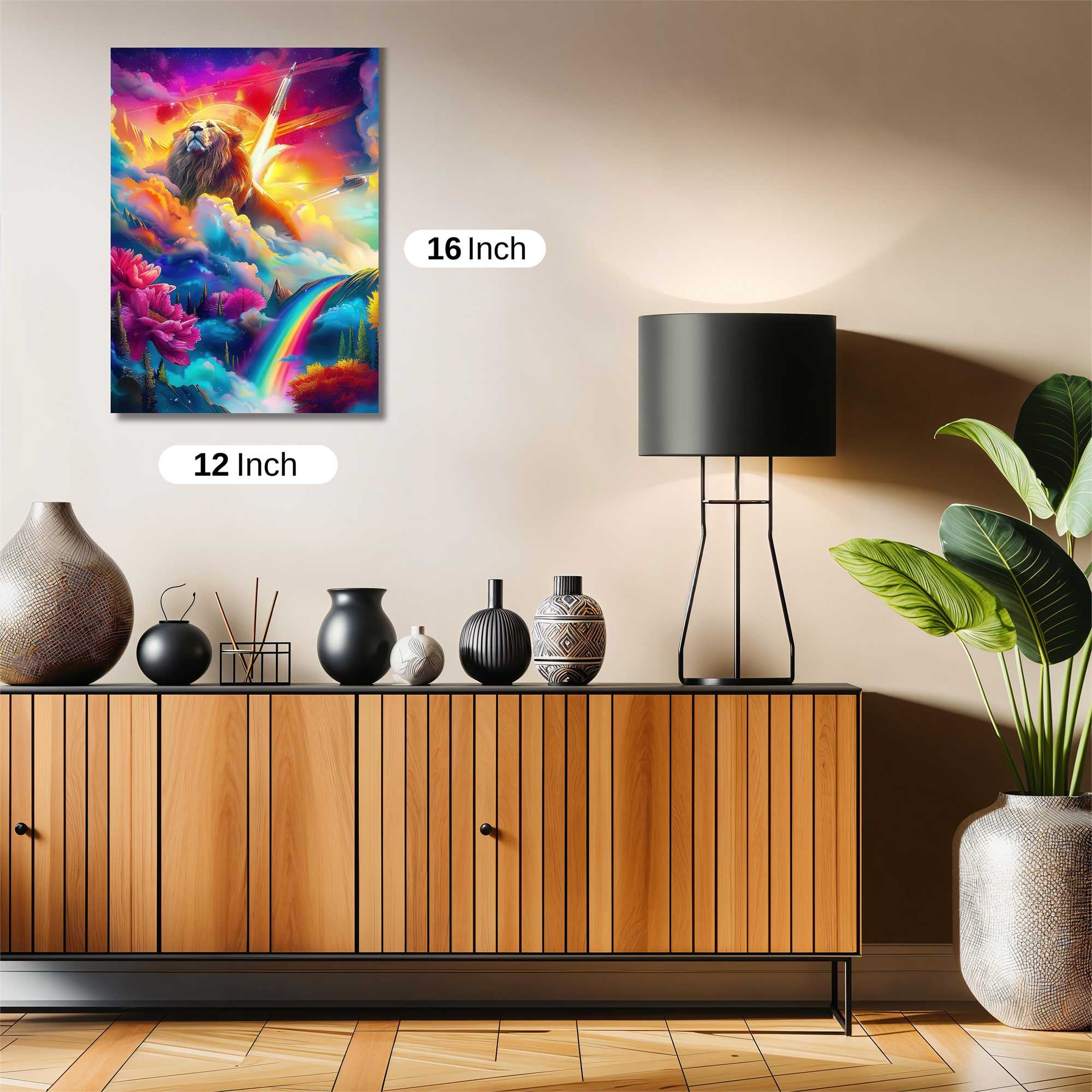 Lion Ascension Safe Wall Magnetic / M
