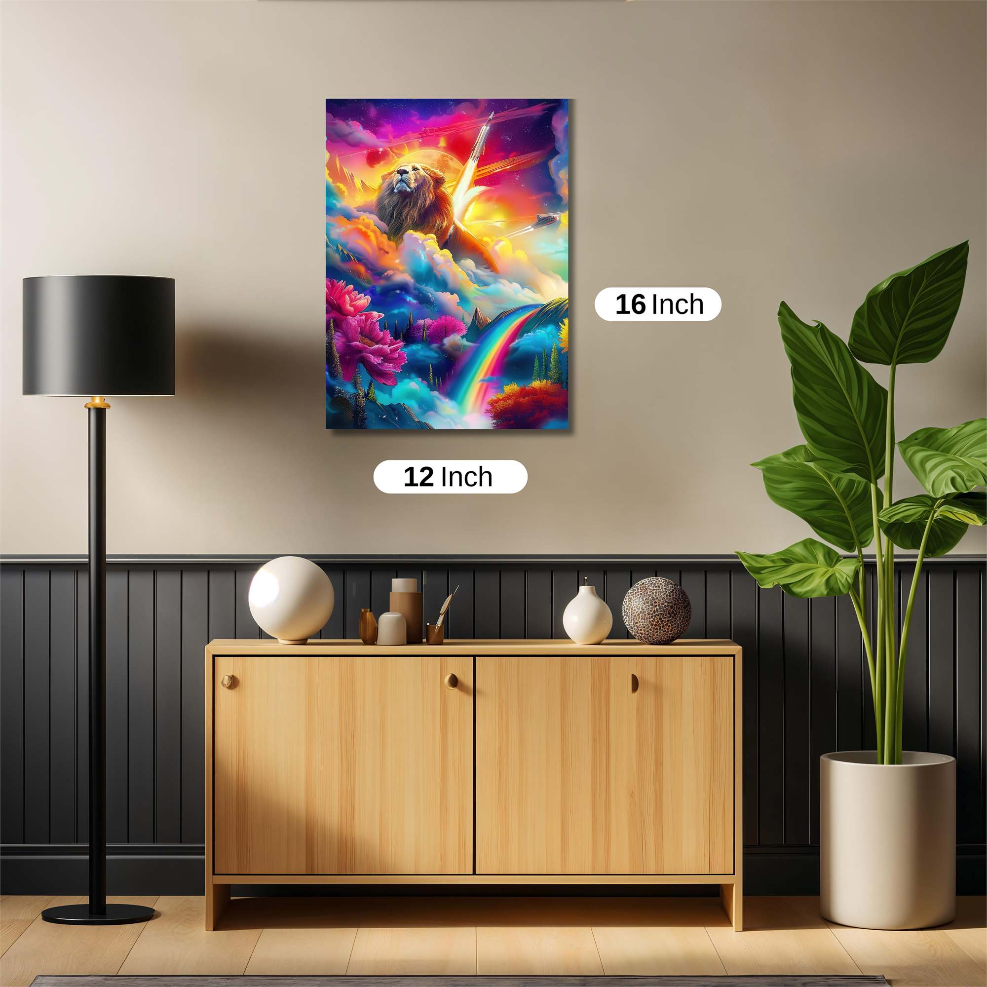 Lion Ascension Safe Wall Magnetic / M