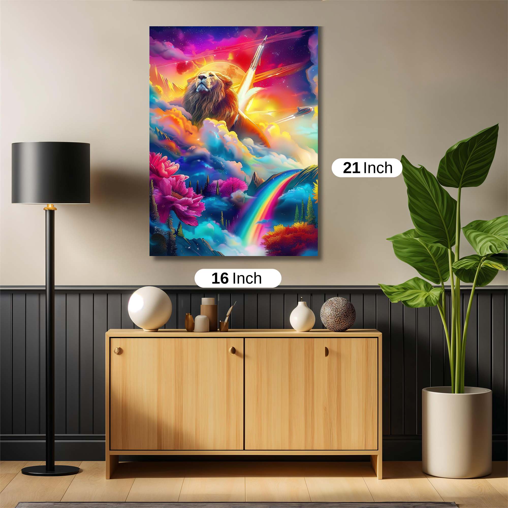 Lion Ascension Safe Wall Magnetic / M