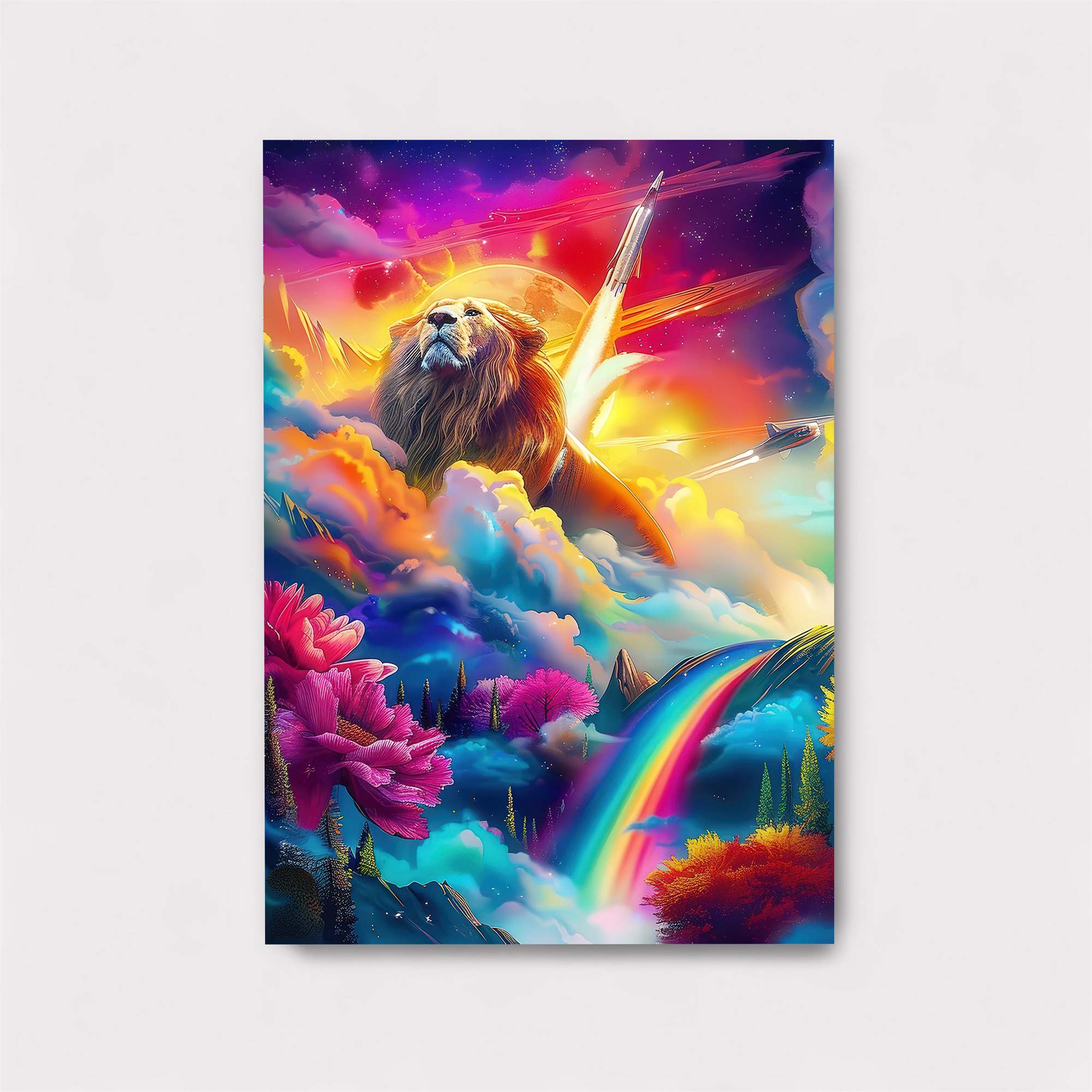 Lion Ascension Safe Wall Magnetic / M