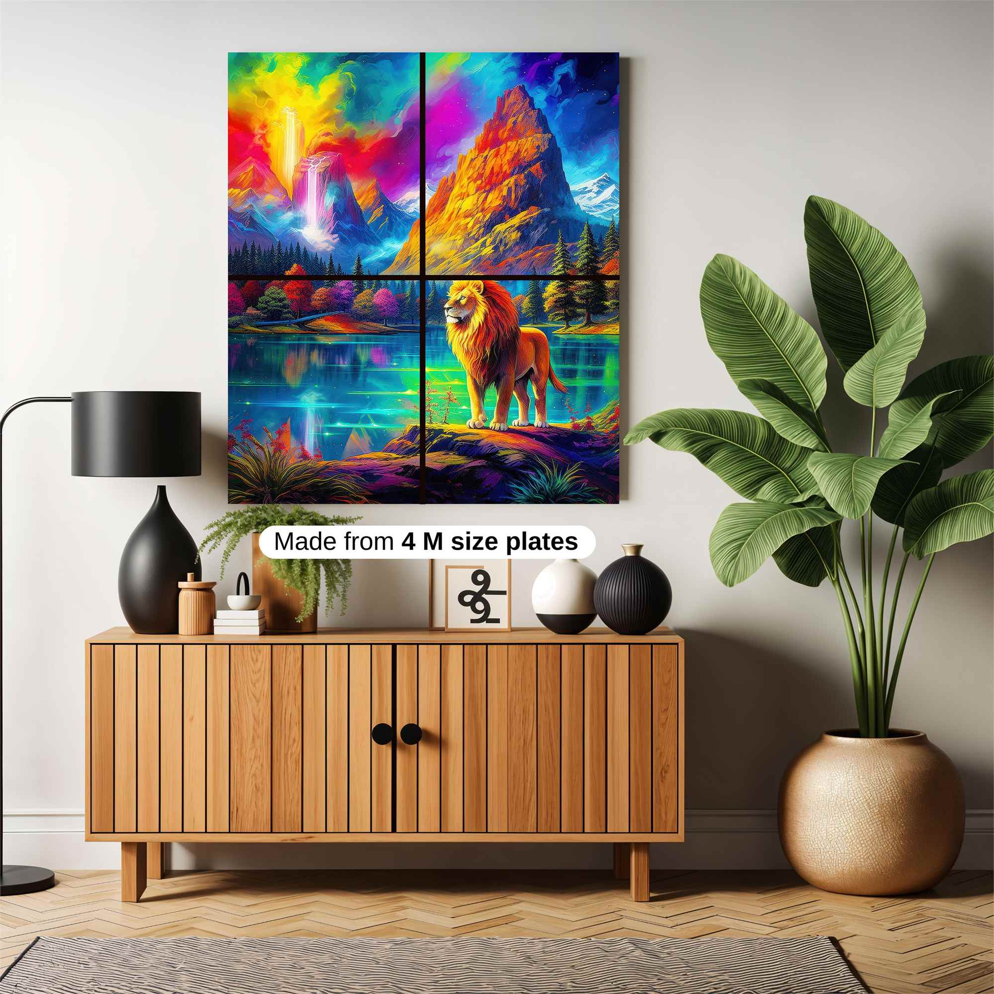 Lion Radiance Safe Wall Magnetic / M