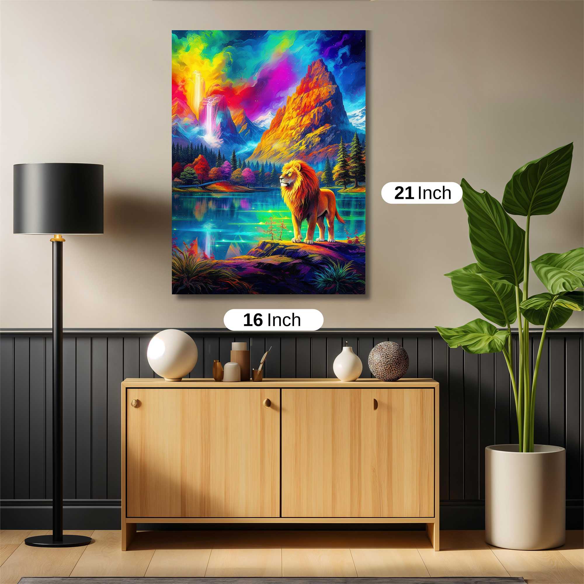 Lion Radiance Safe Wall Magnetic / M