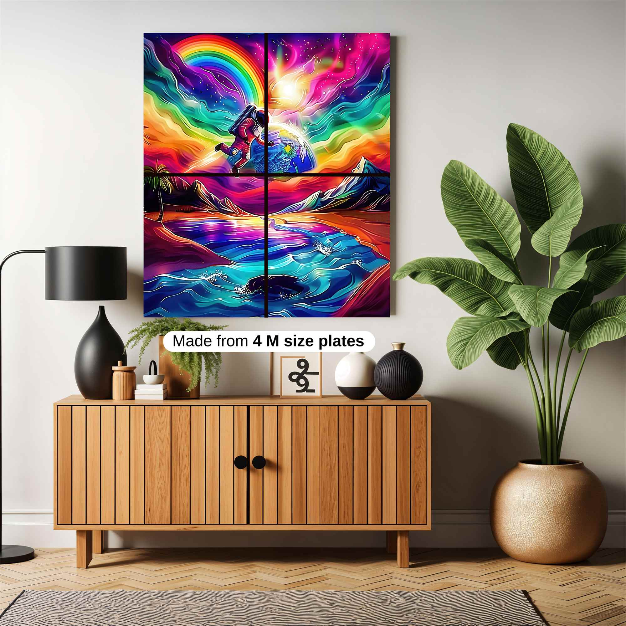 Astronaut Dreamscape Safe Wall Magnetic / M